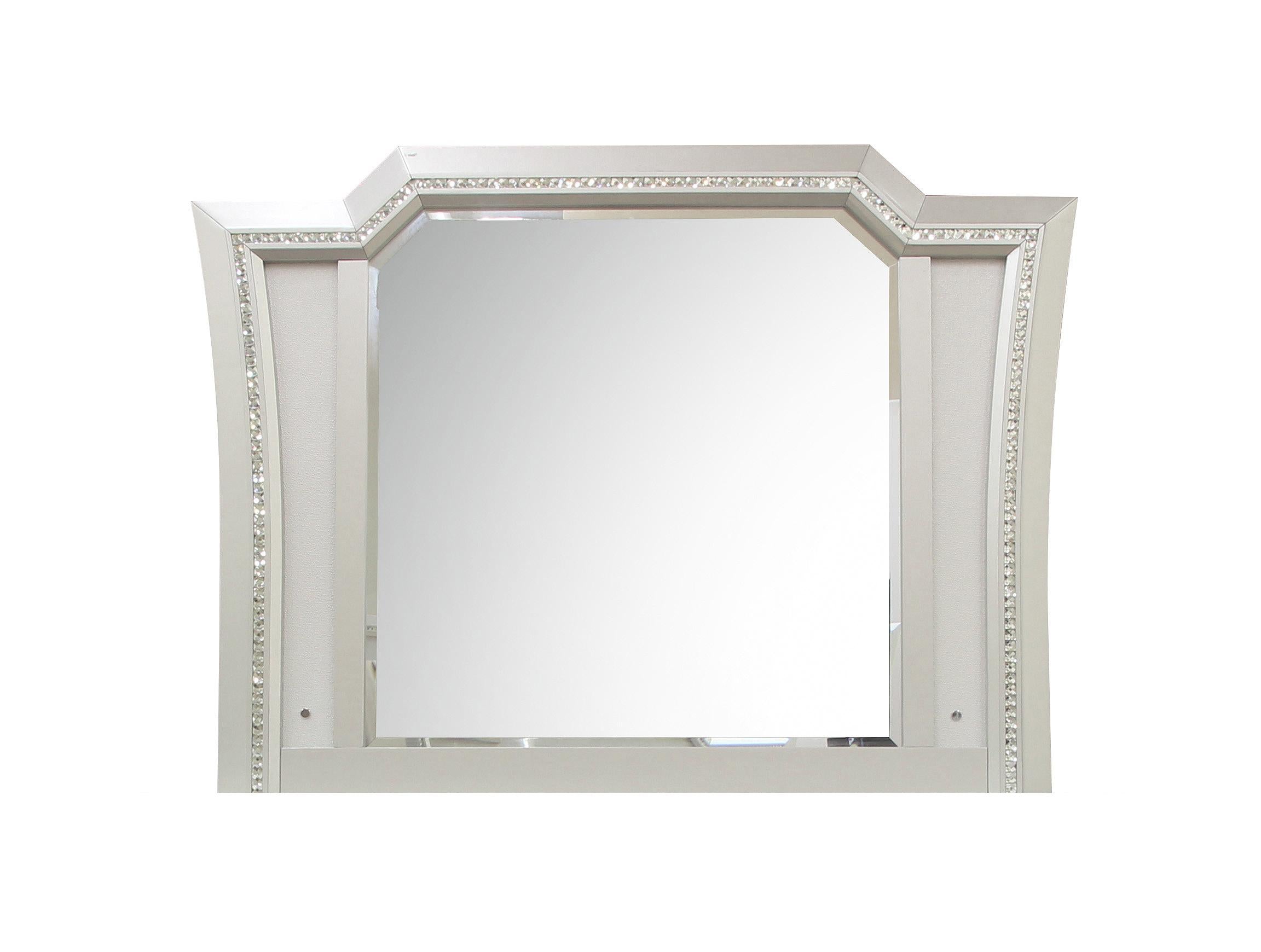 Kaitlyn LED & Champagne Mirror - Luxury Home Furniture (MI)