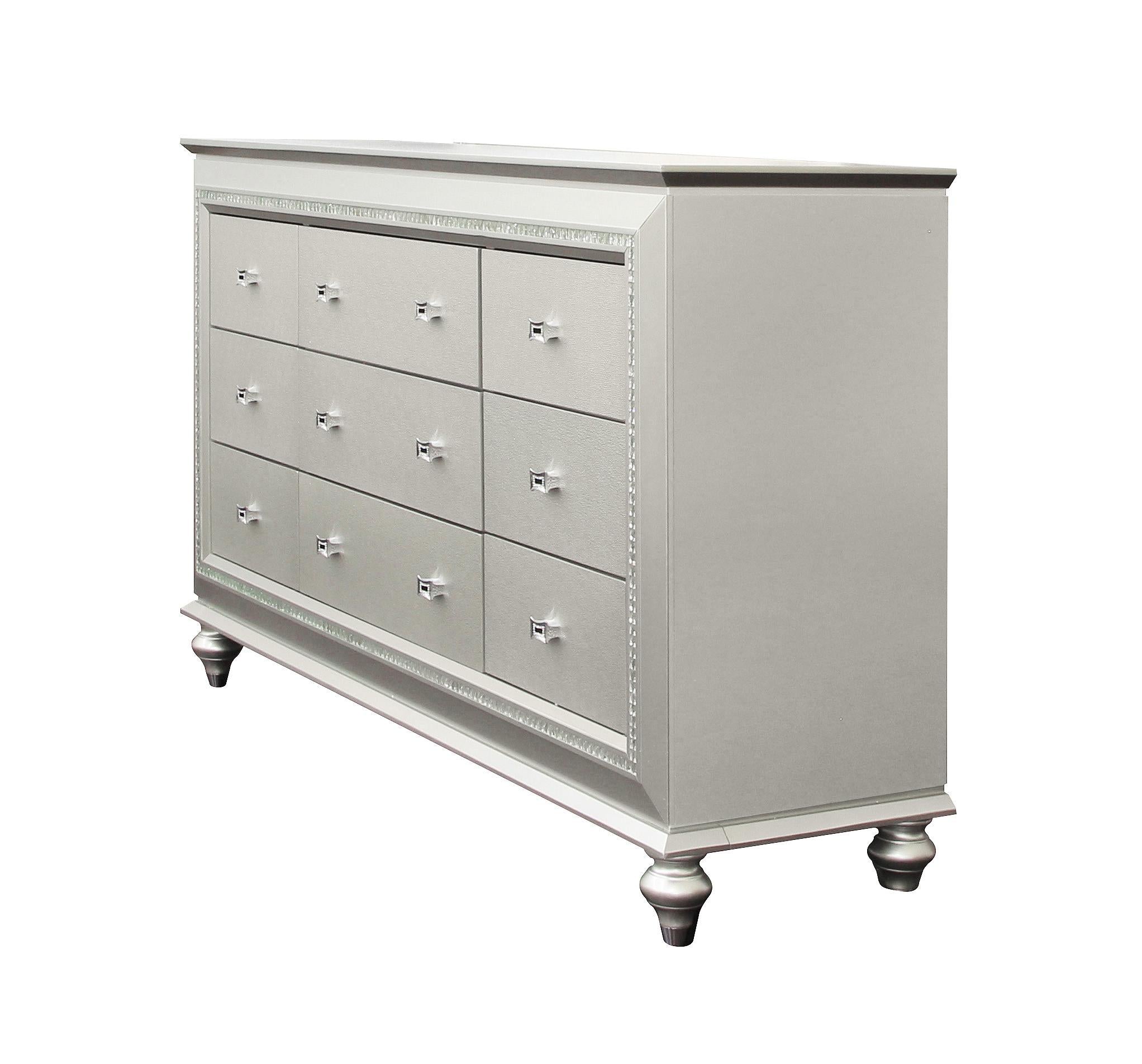 Kaitlyn Champagne Dresser - Luxury Home Furniture (MI)