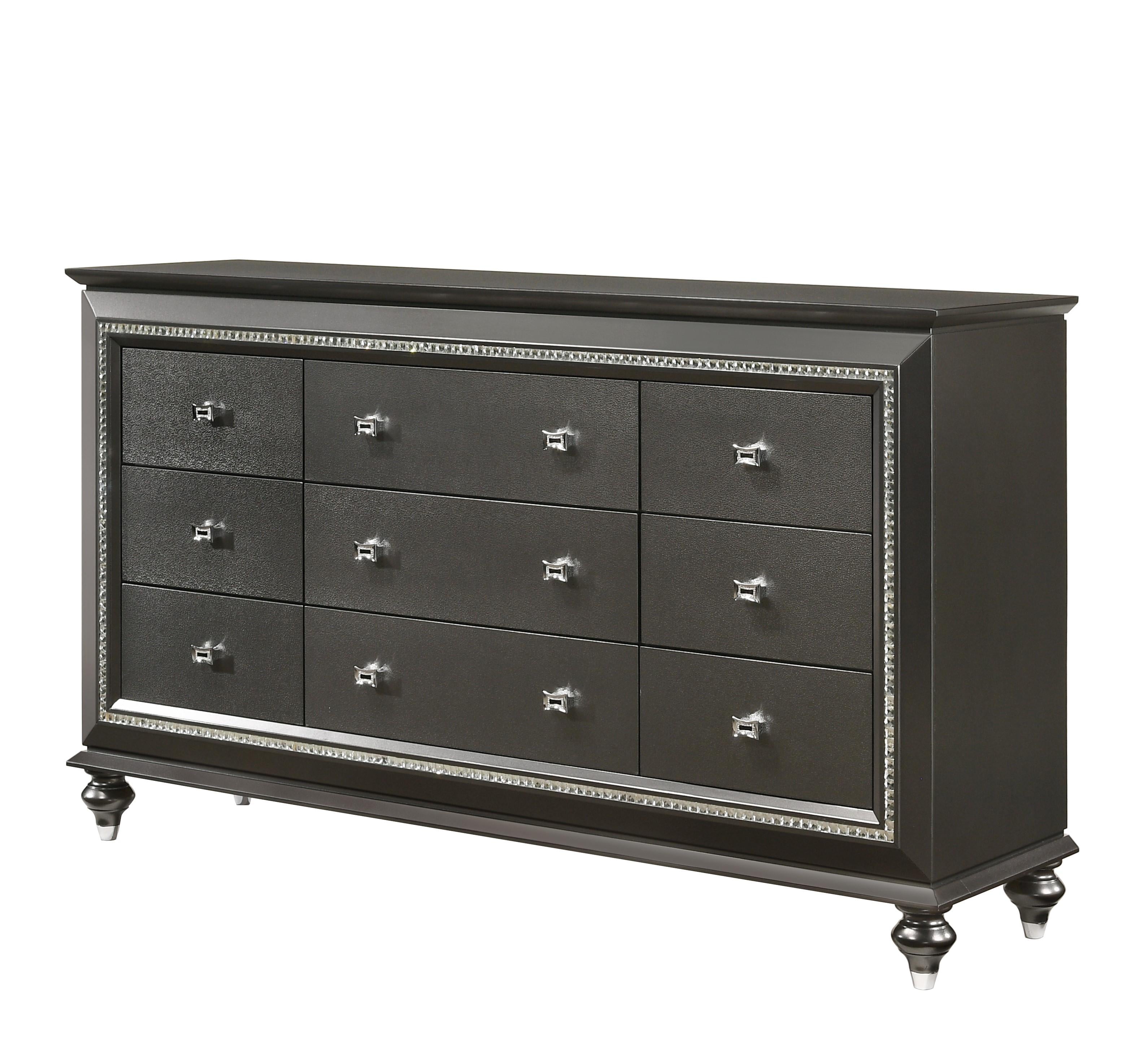 Kaitlyn Metallic Gray Dresser - Luxury Home Furniture (MI)