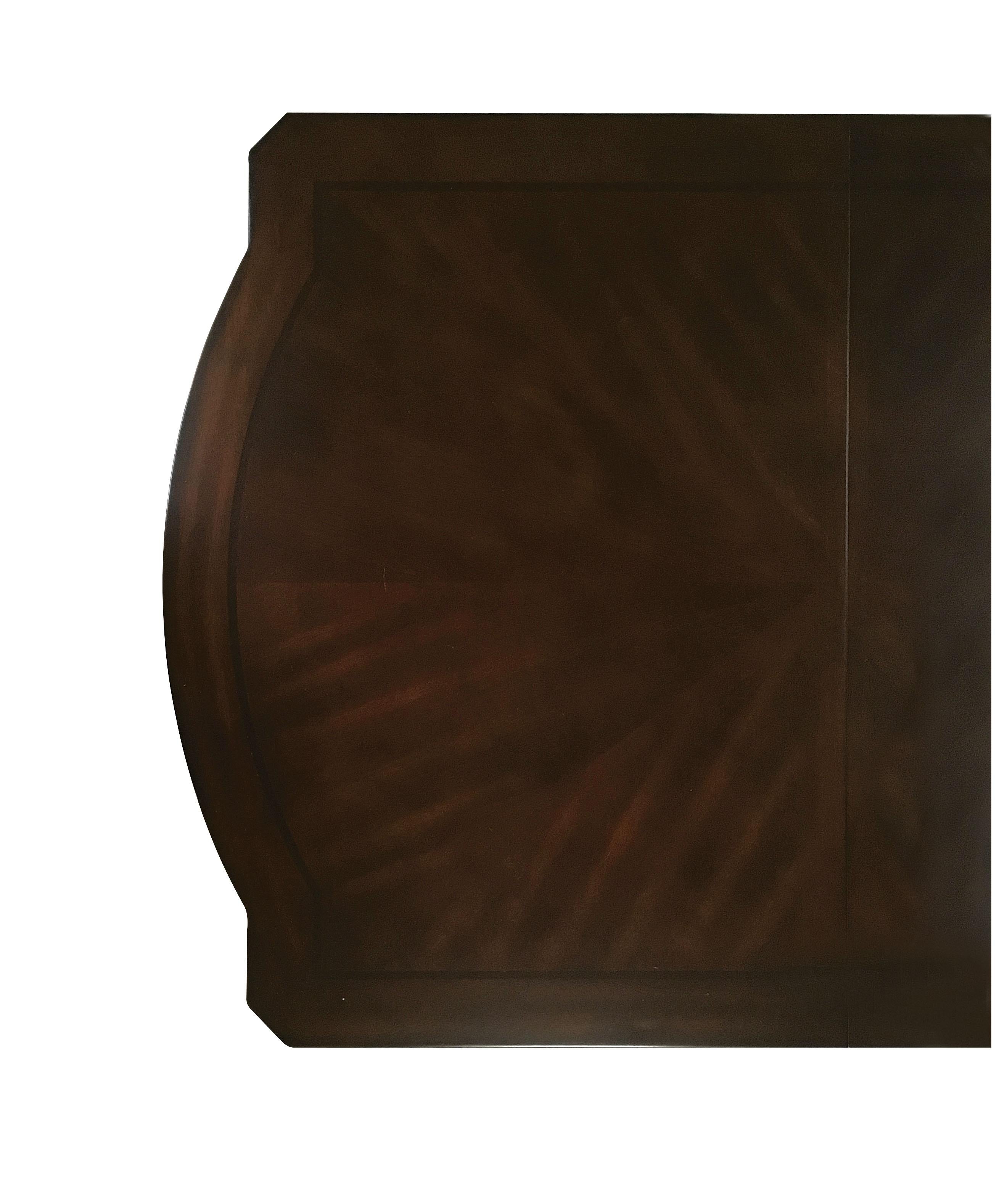 Keenan Dark Walnut Dining Table - Luxury Home Furniture (MI)