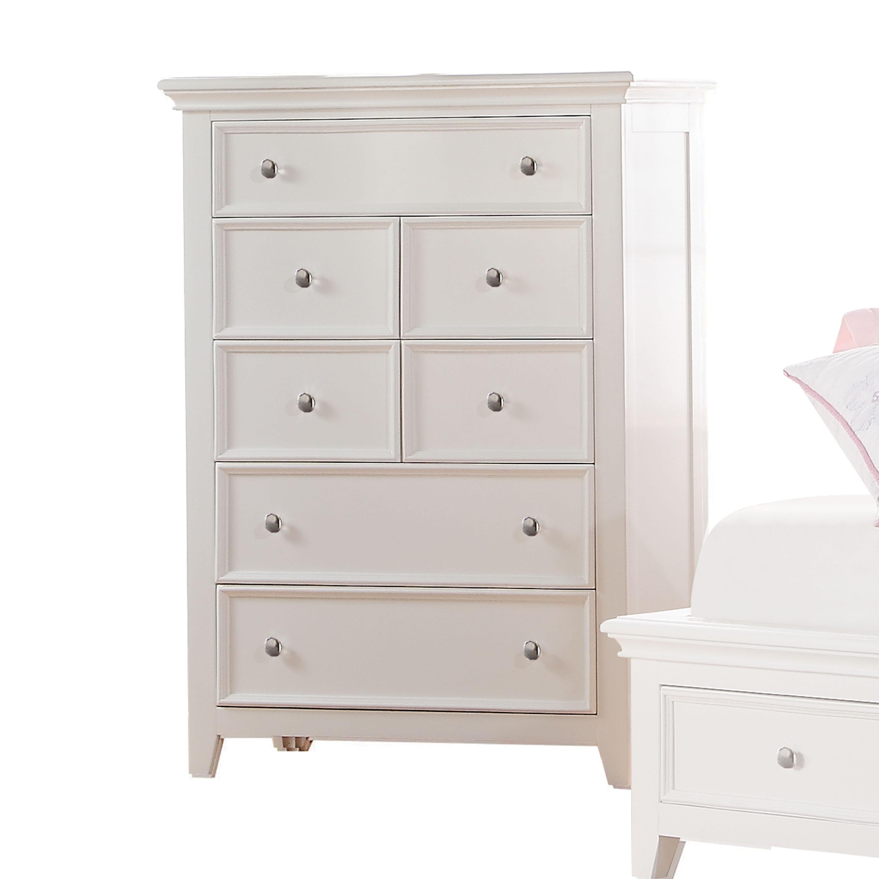 Lacey White Chest - Luxury Home Furniture (MI)
