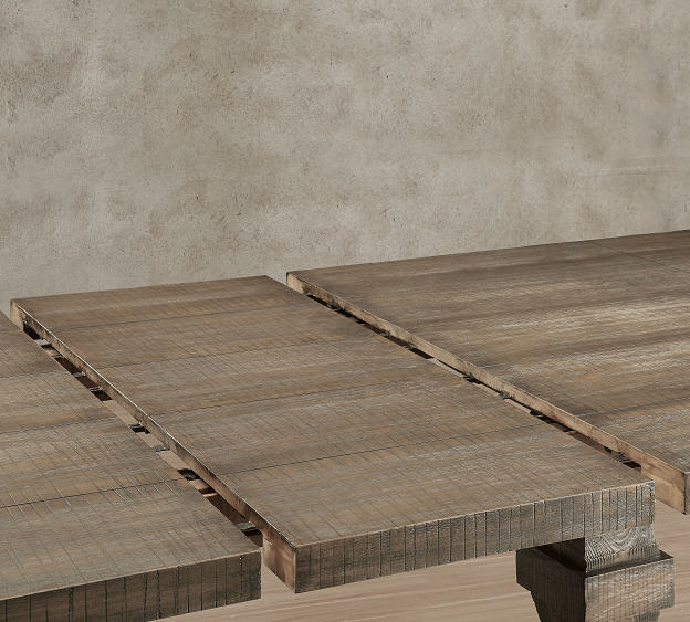 Landon Salvage Brown Dining Table - Luxury Home Furniture (MI)