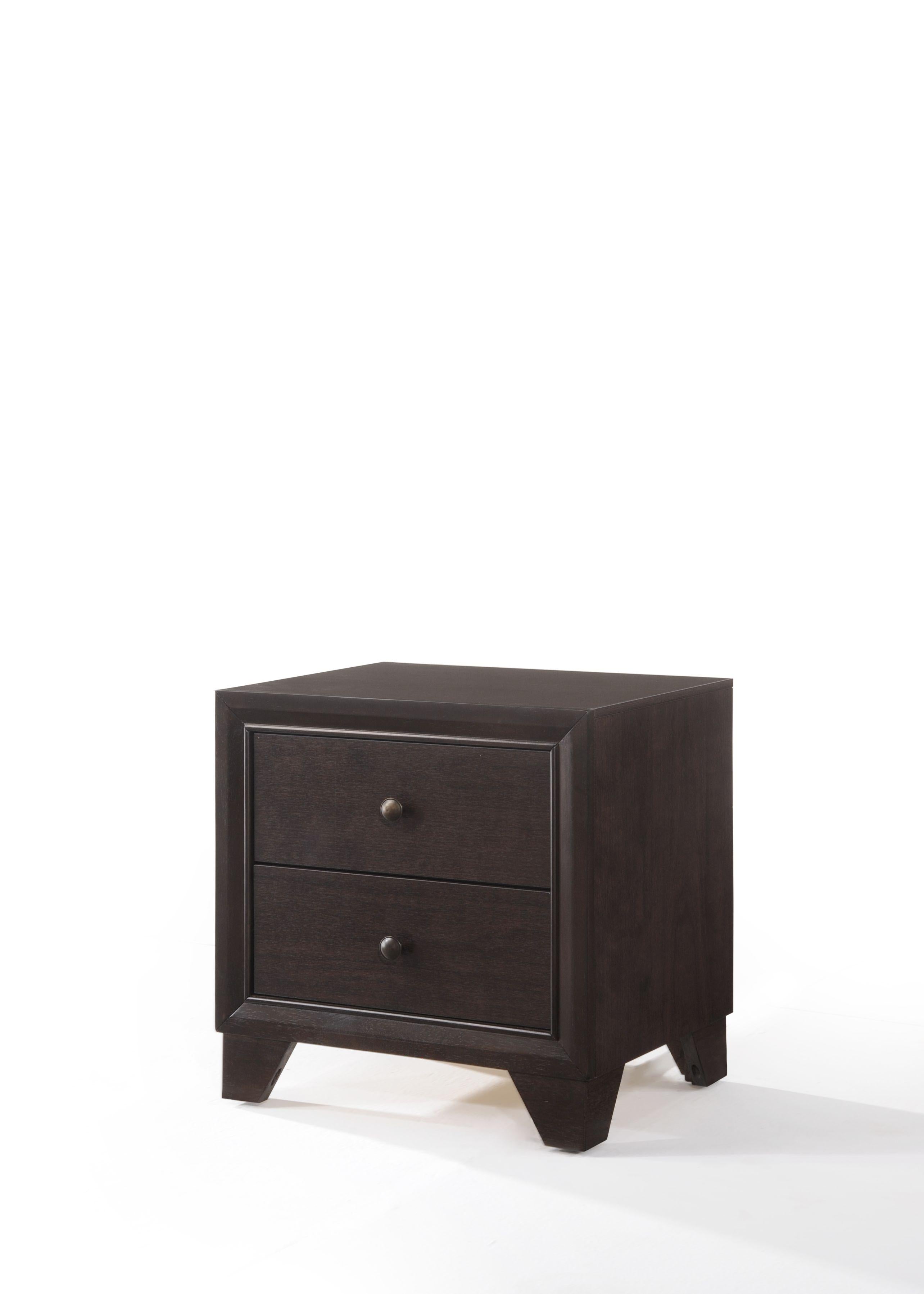 Madison Espresso Nightstand - Luxury Home Furniture (MI)