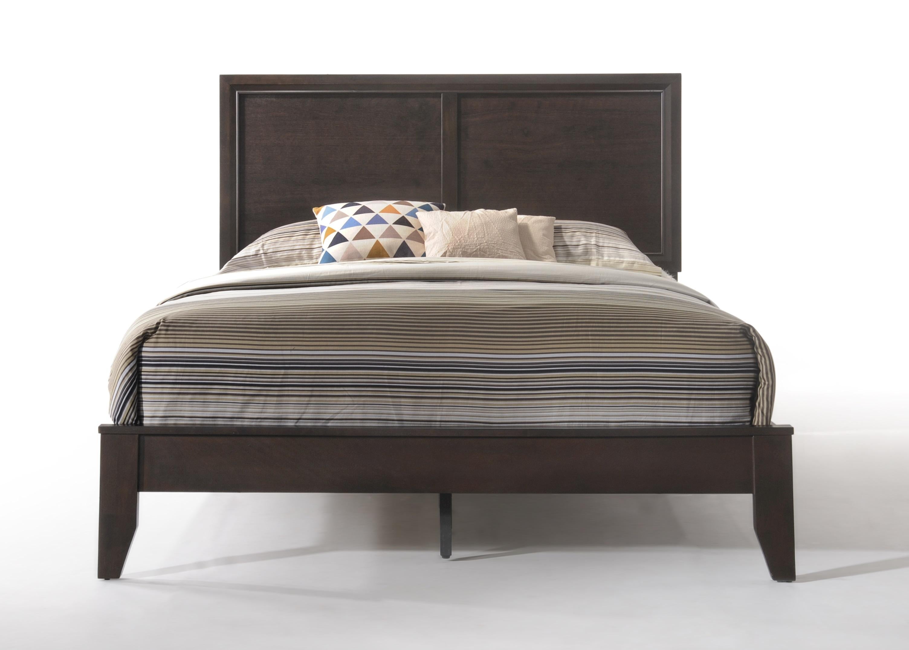 Madison Espresso Eastern King Bed - Luxury Home Furniture (MI)