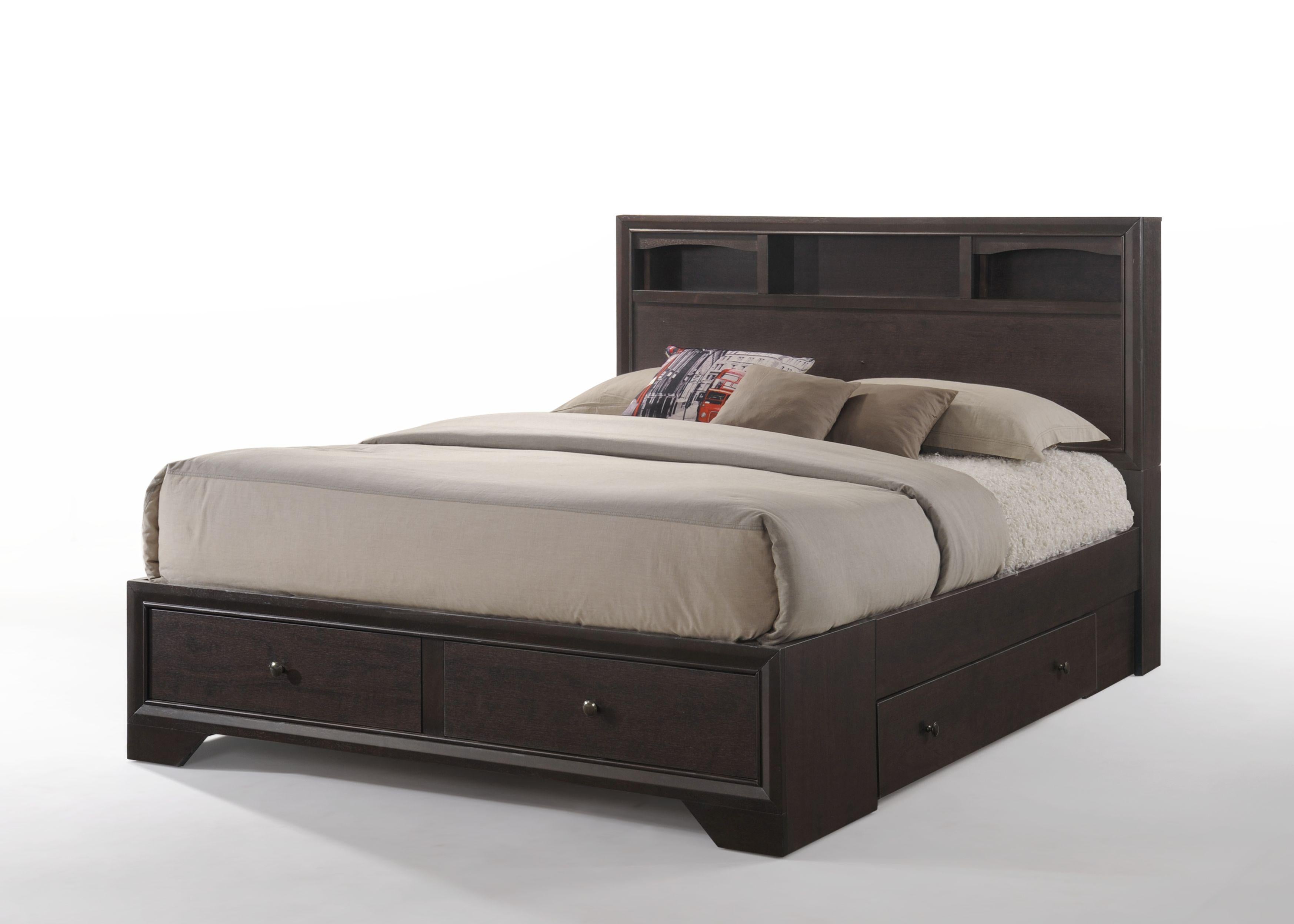 Madison II Espresso Eastern King Bed - Luxury Home Furniture (MI)