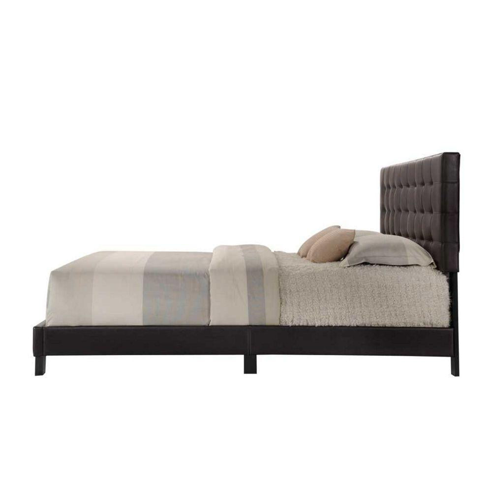 Masate - Queen Bed - Black - 85" - Luxury Home Furniture (MI)