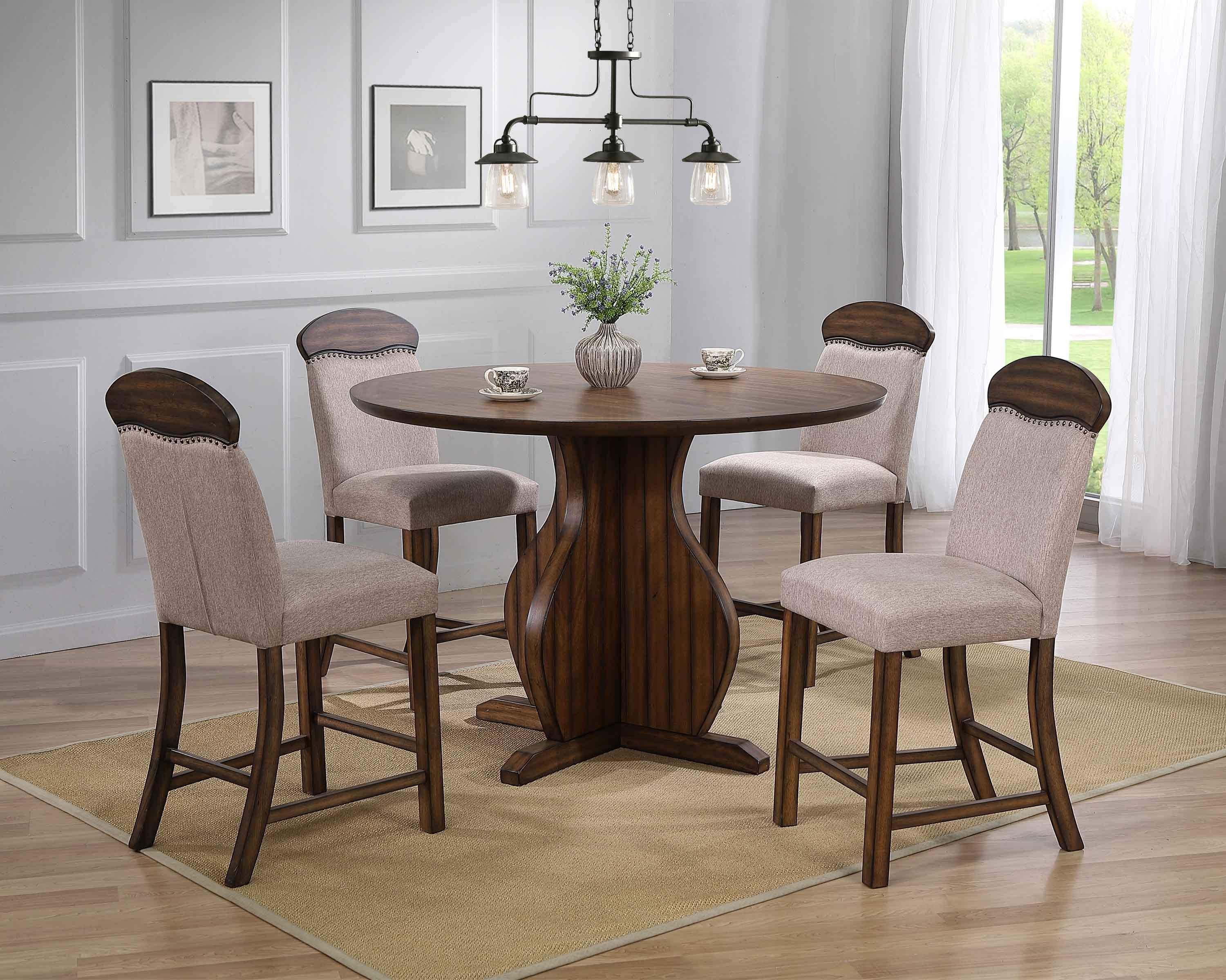 Maurice Oak Counter Height Table - Luxury Home Furniture (MI)