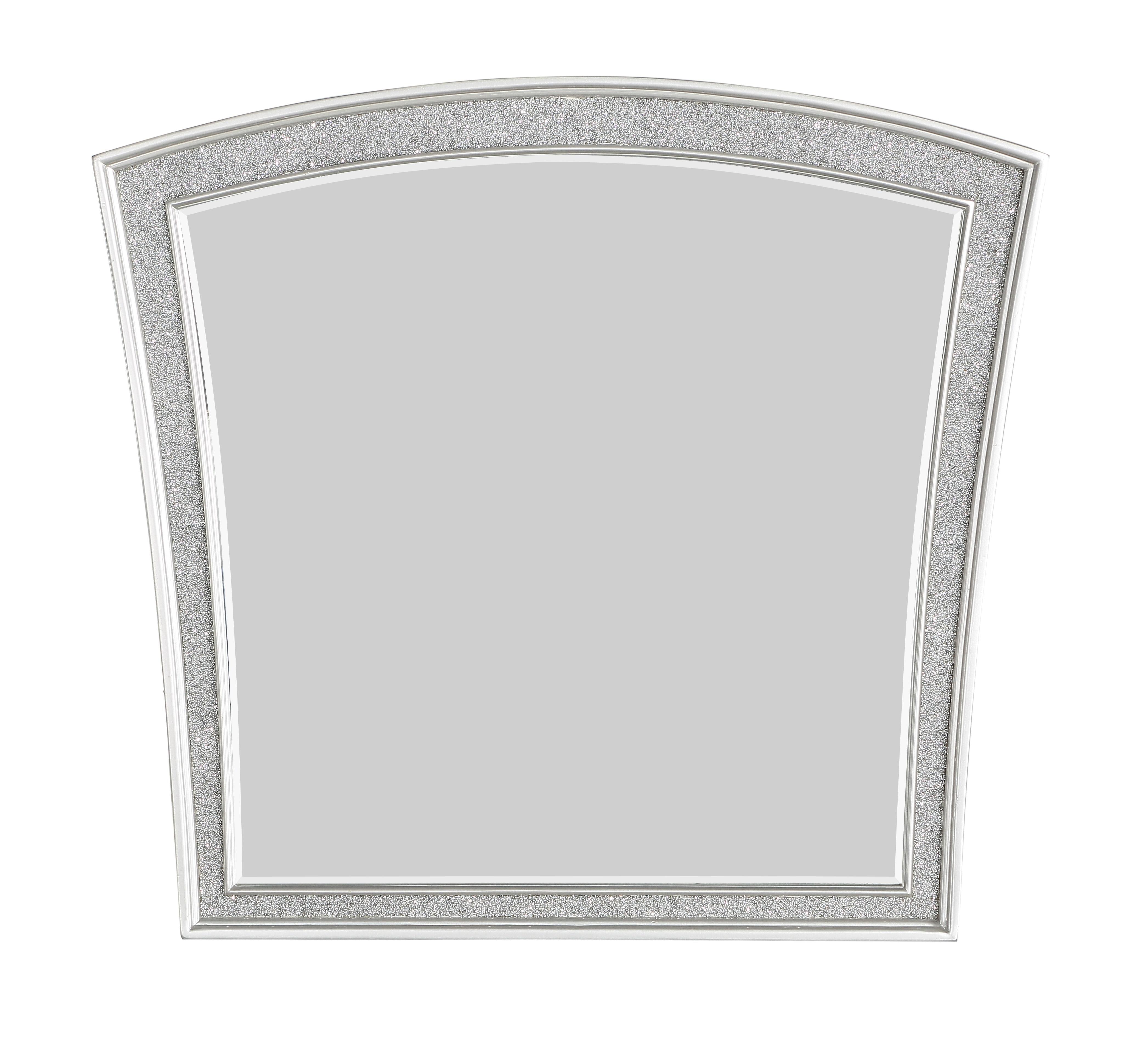 Maverick Platinum Mirror - Luxury Home Furniture (MI)