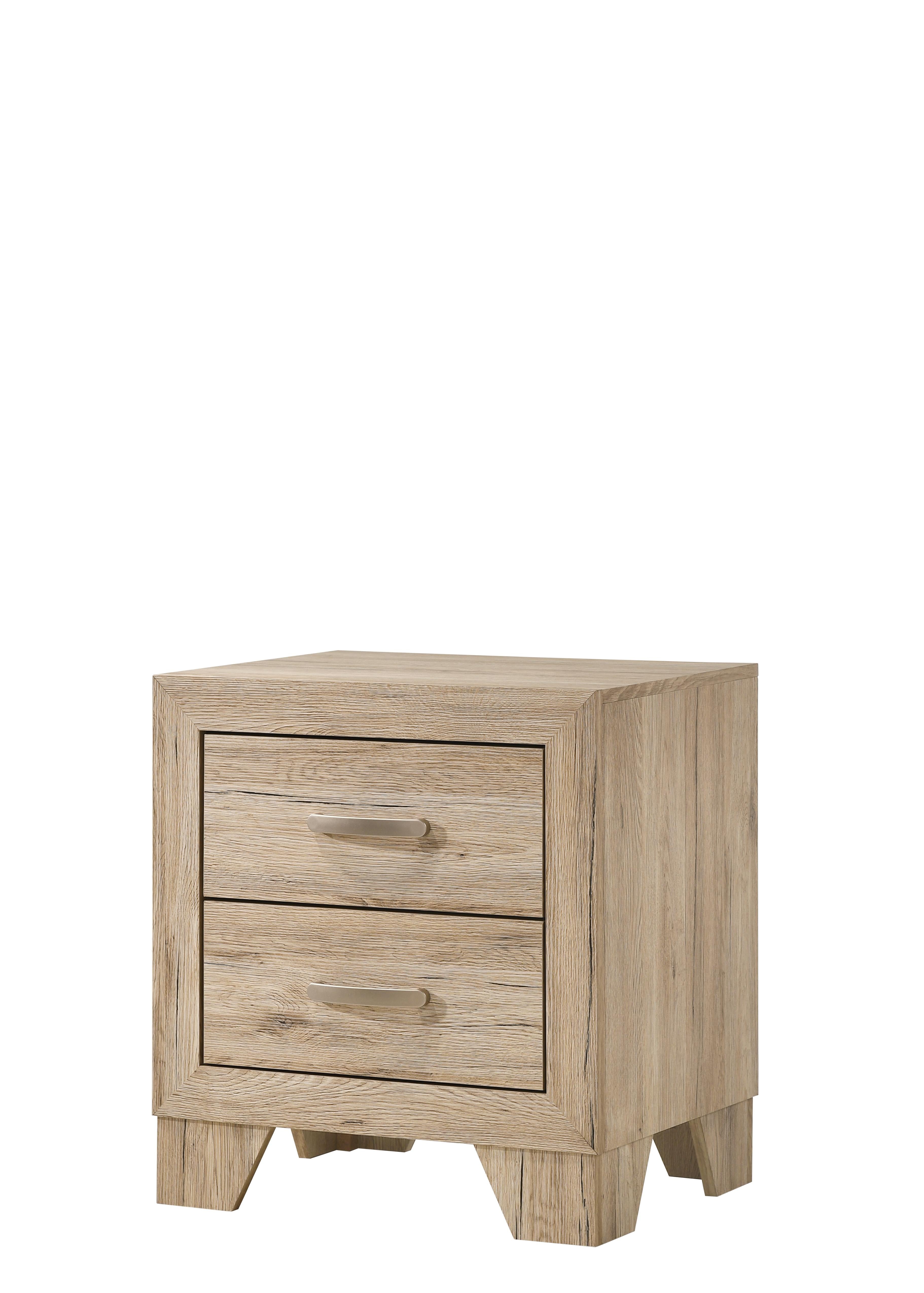 Miquell Natural Nightstand - Luxury Home Furniture (MI)