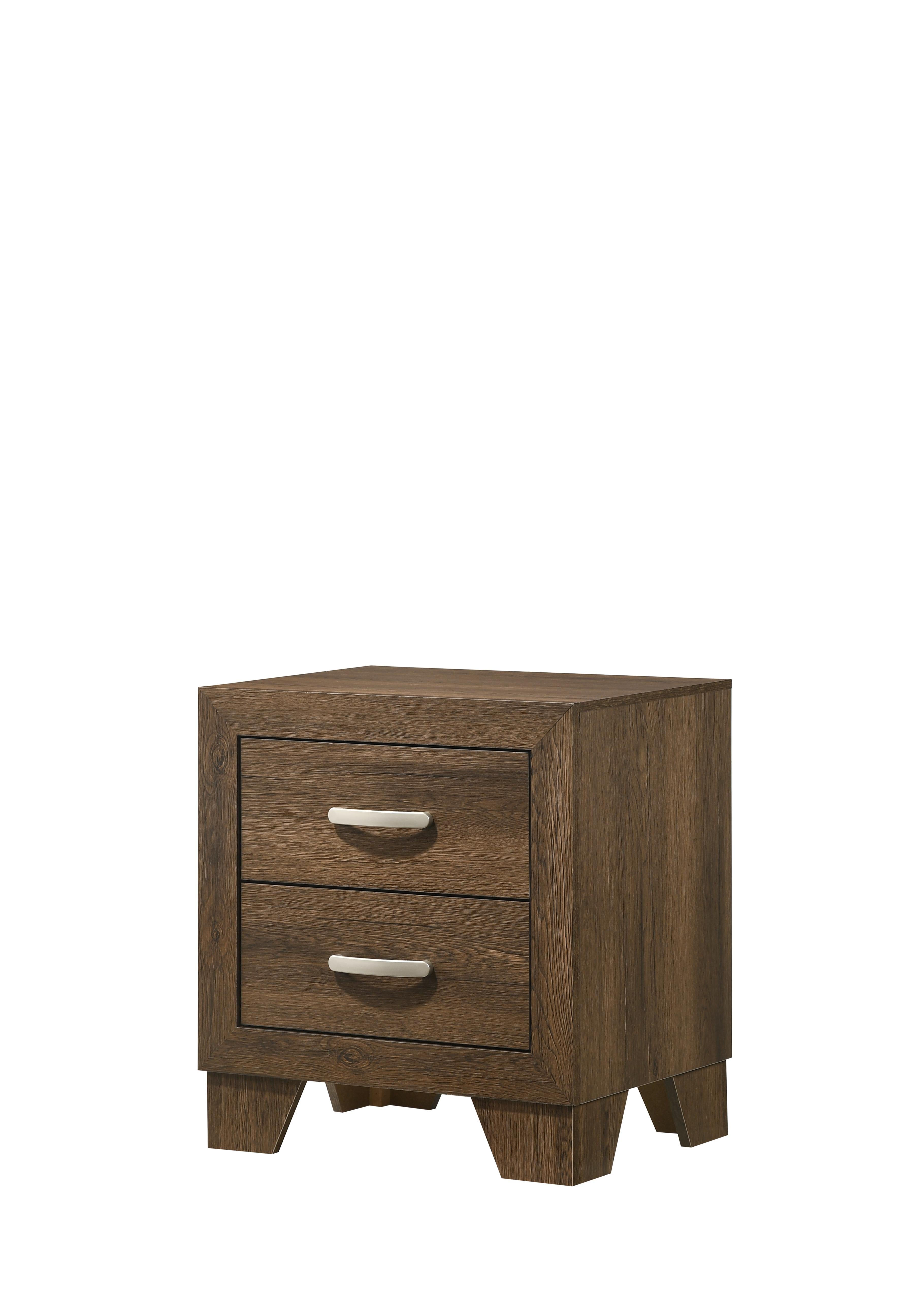 Miquell Oak Nightstand - Luxury Home Furniture (MI)