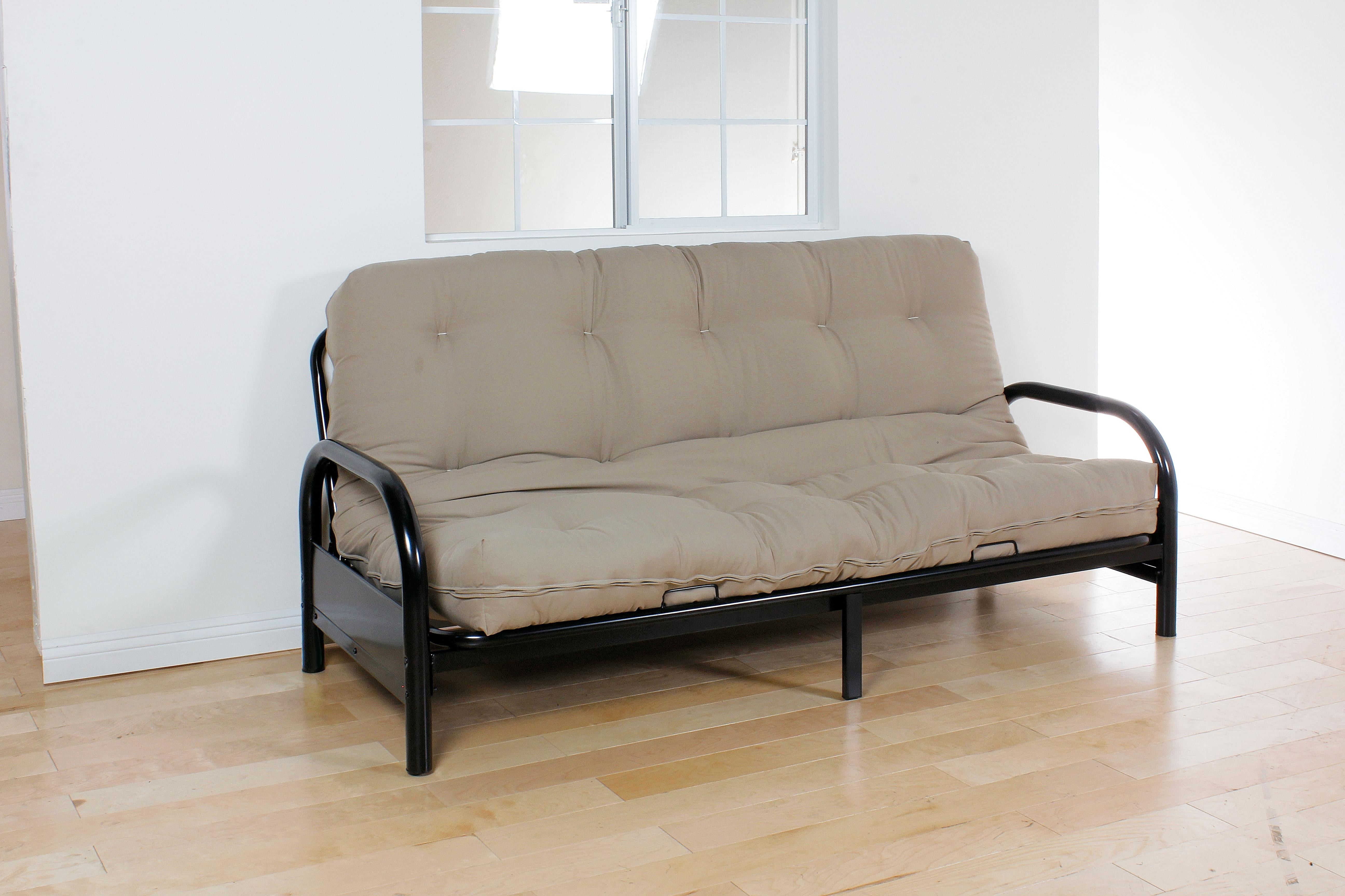Nabila Black Full Futon Mattress, 8"H - Luxury Home Furniture (MI)