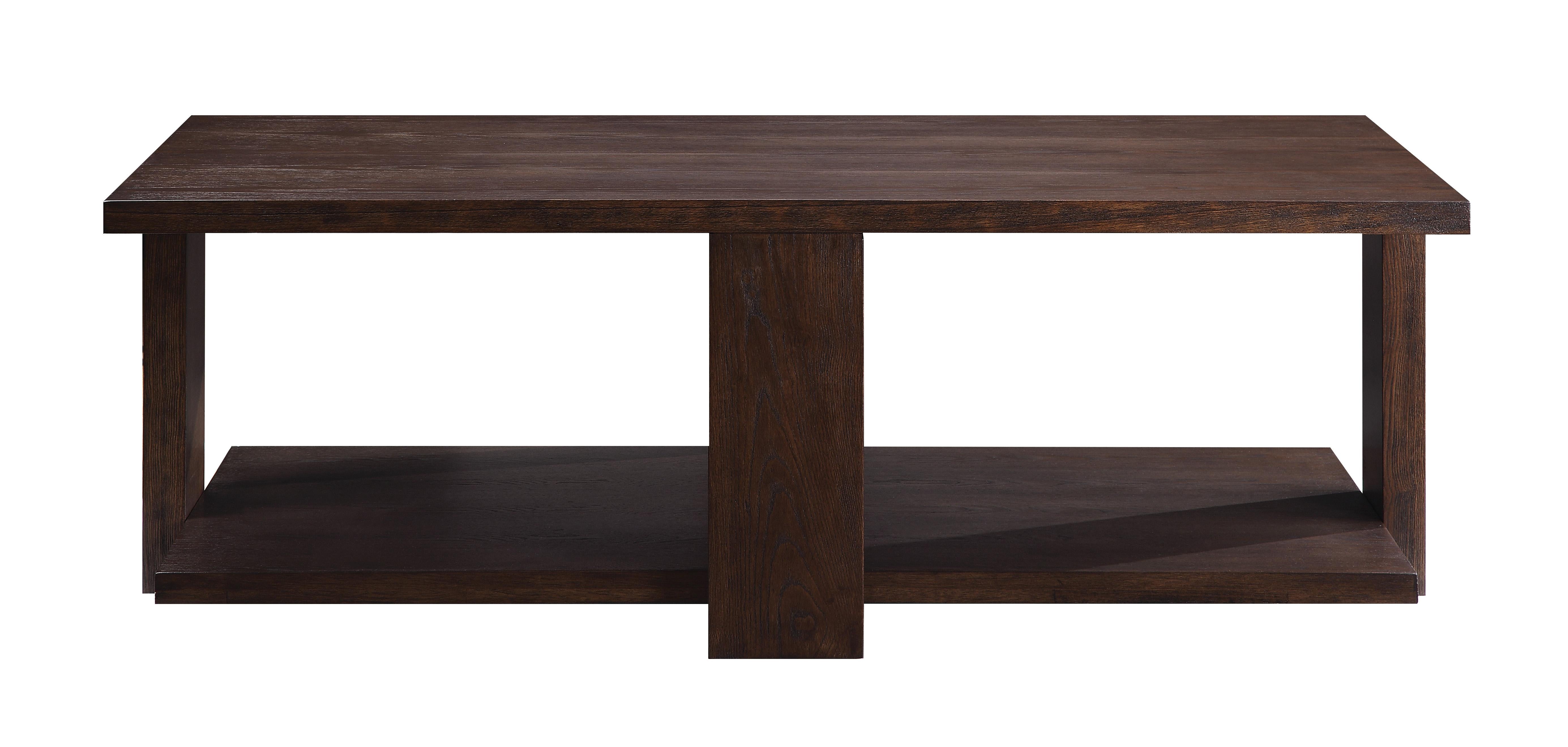 Niamey Walnut Coffee Table - Luxury Home Furniture (MI)