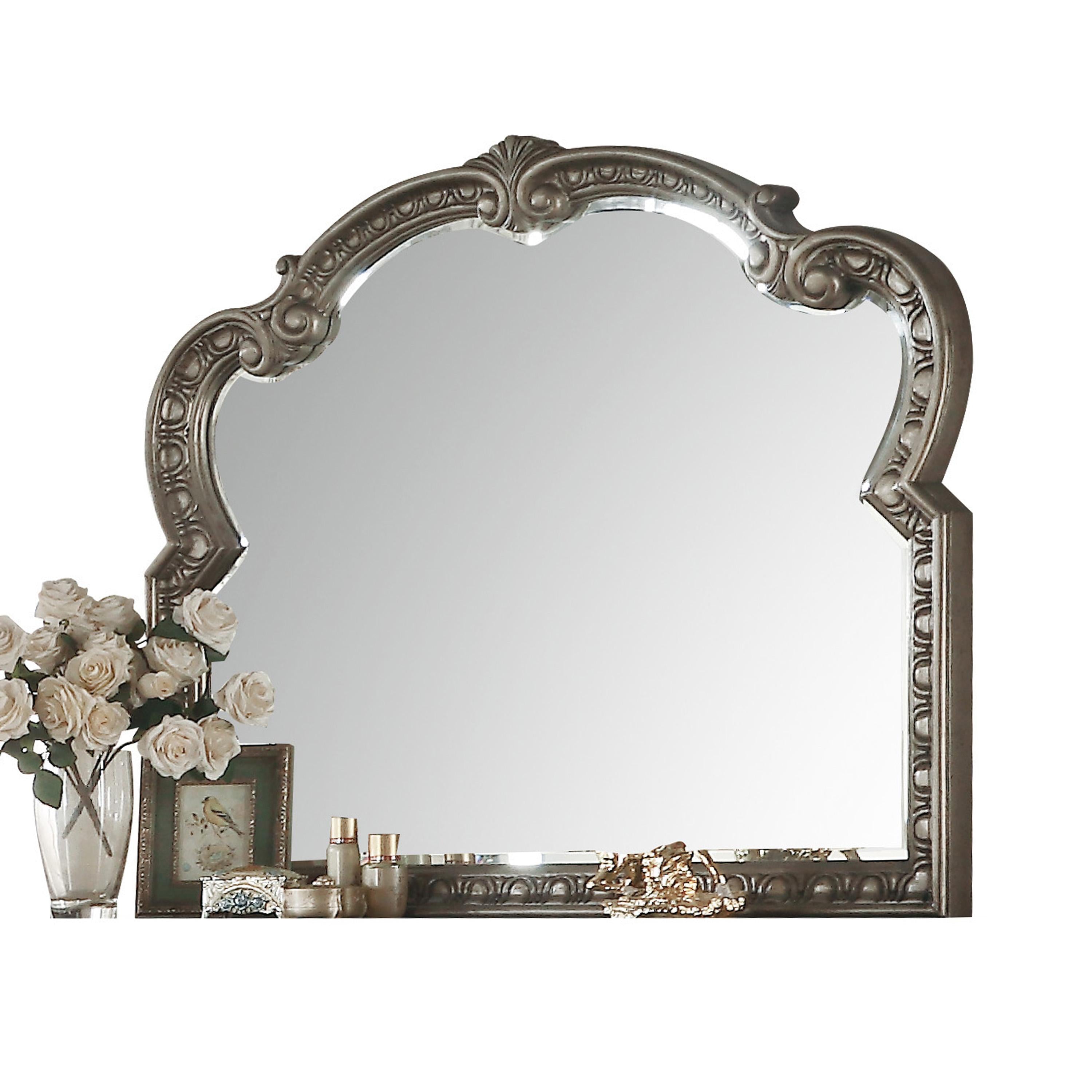 Northville Antique Silver Mirror - Luxury Home Furniture (MI)