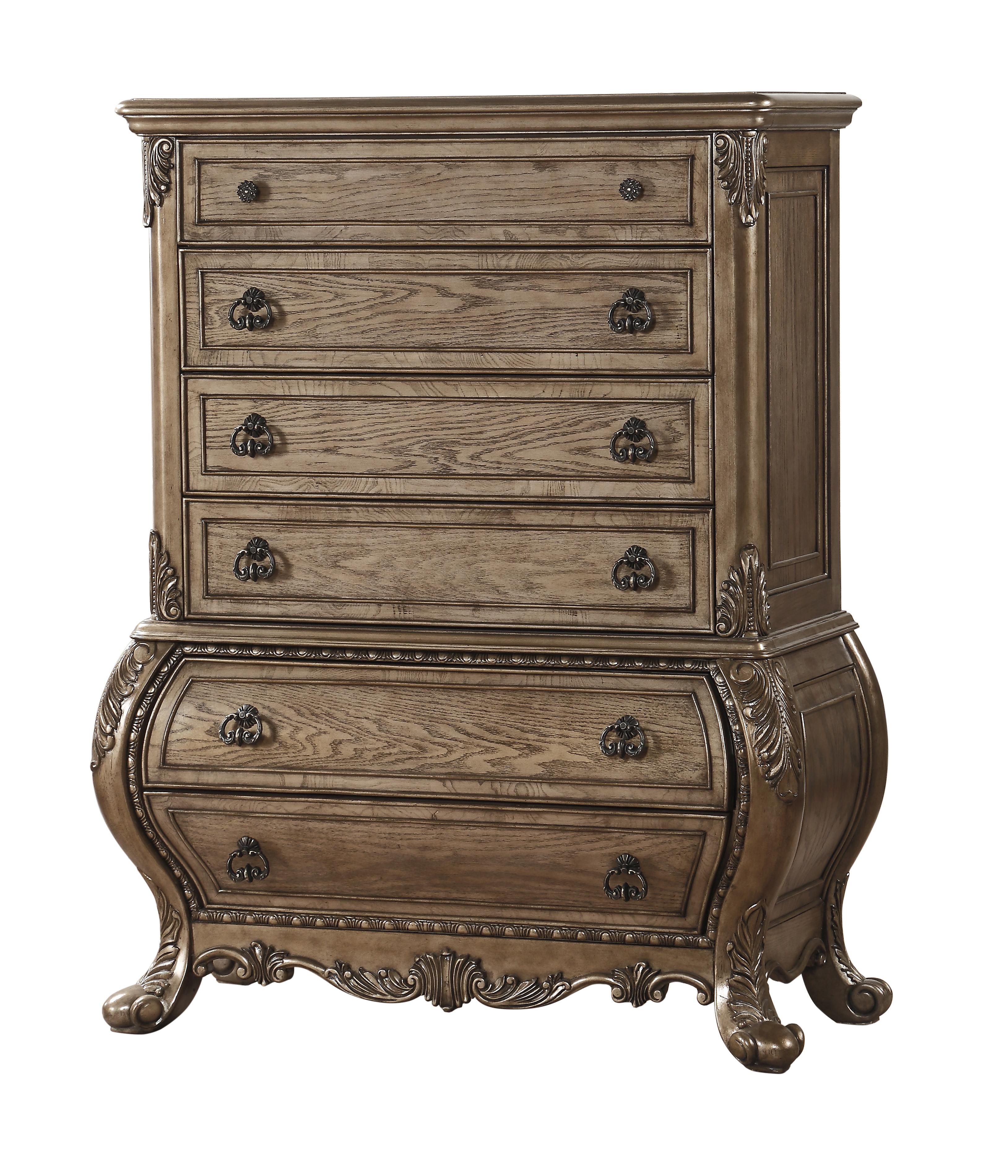 Ragenardus Vintage Oak Chest - Luxury Home Furniture (MI)