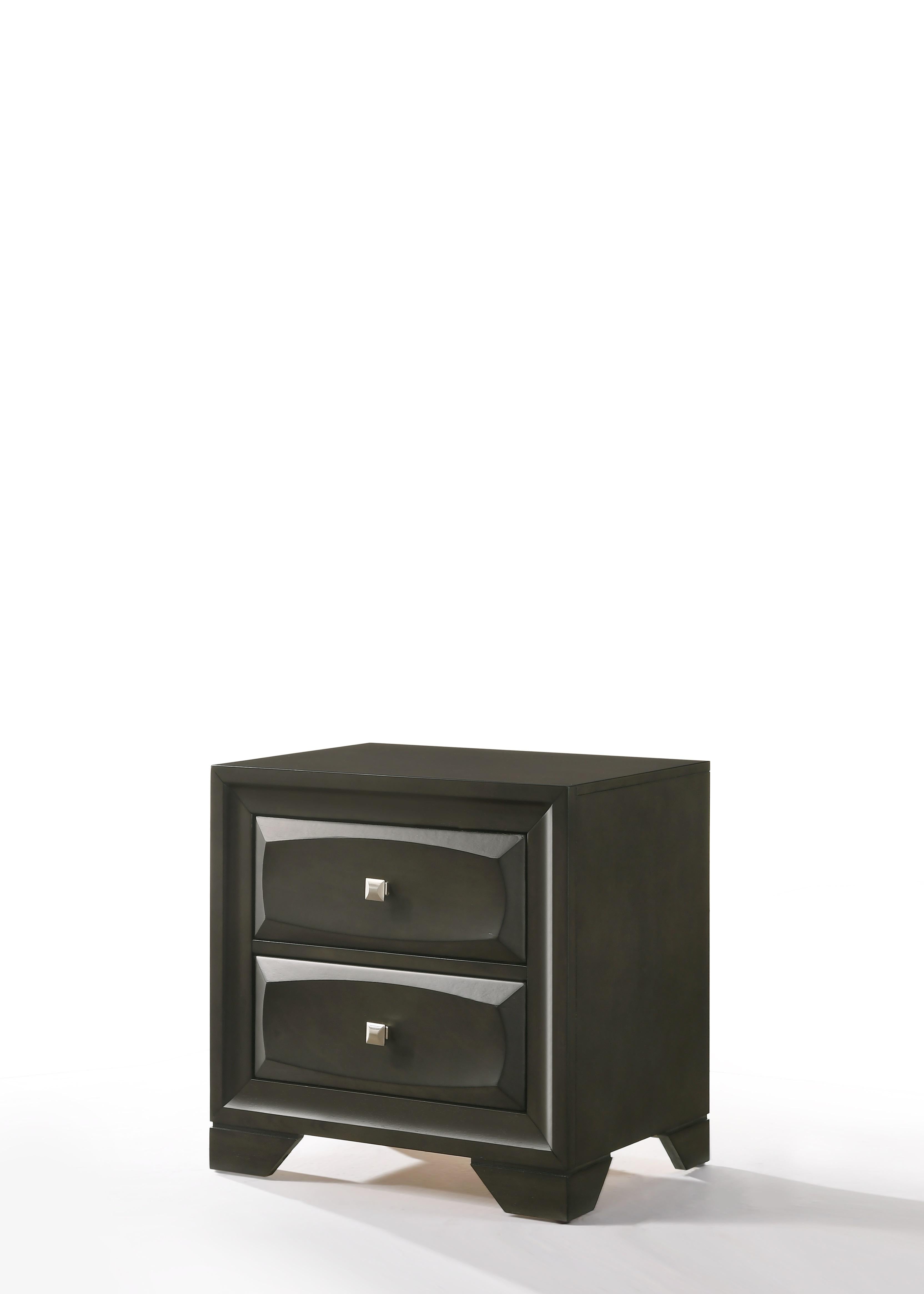 Soteris Antique Gray Nightstand - Luxury Home Furniture (MI)