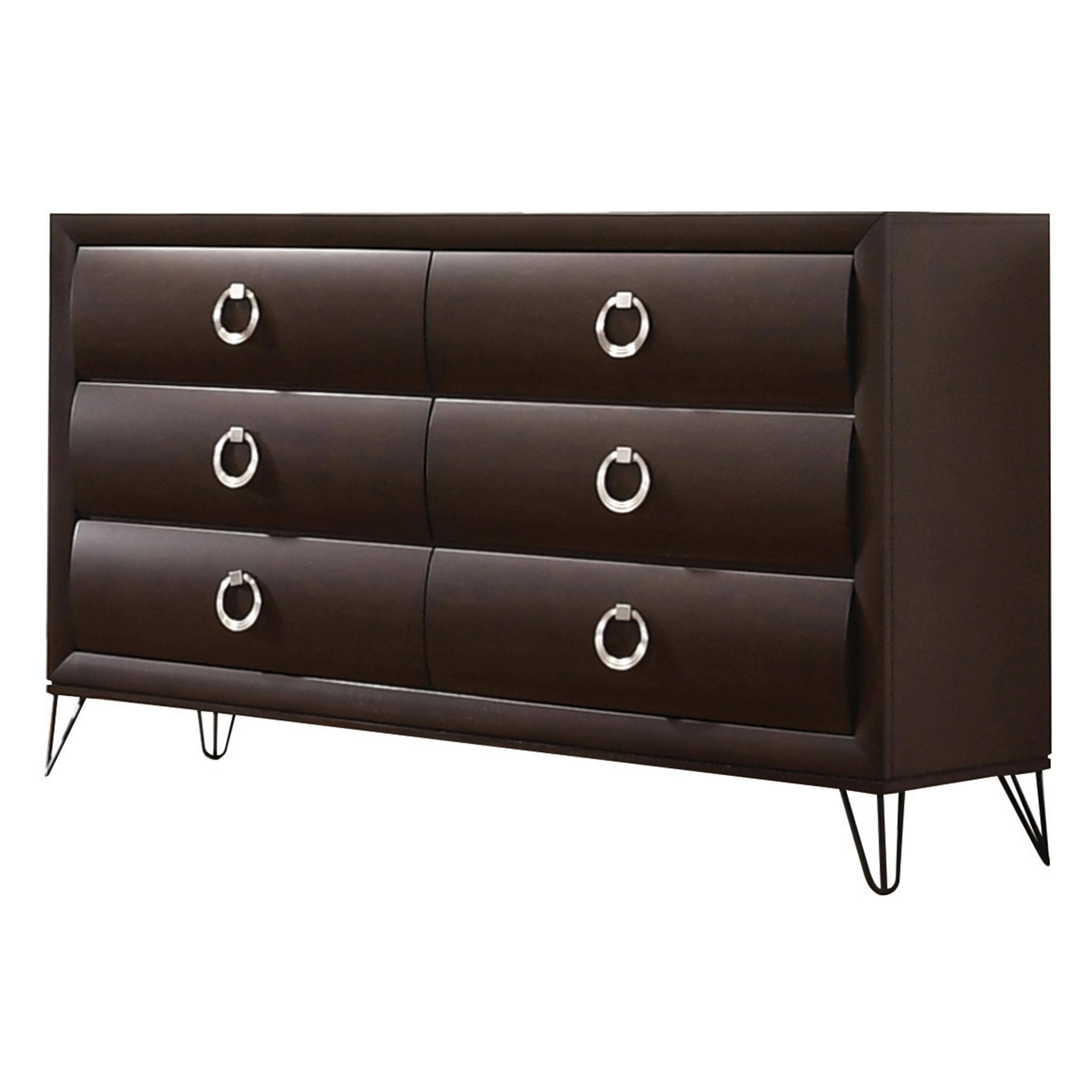 Tablita Dark Merlot Dresser - Luxury Home Furniture (MI)