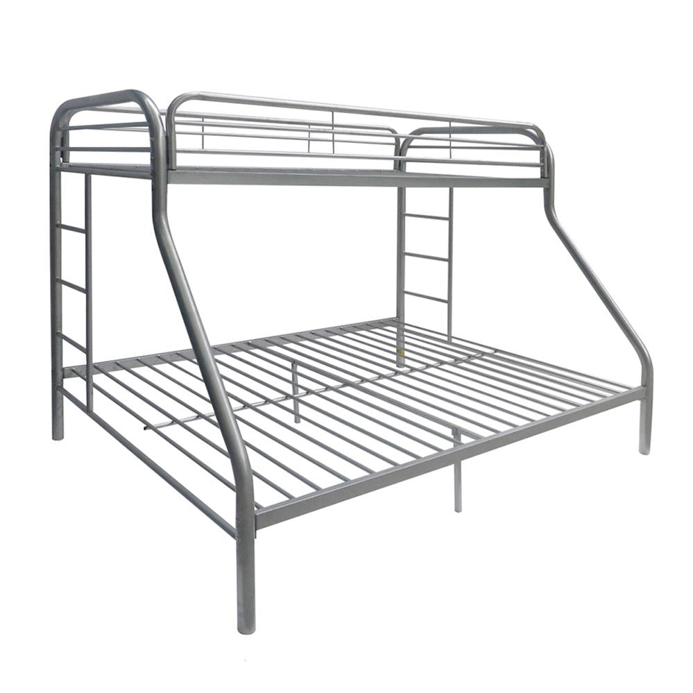 Tritan Silver Bunk Bed (Twin/Full) - Luxury Home Furniture (MI)