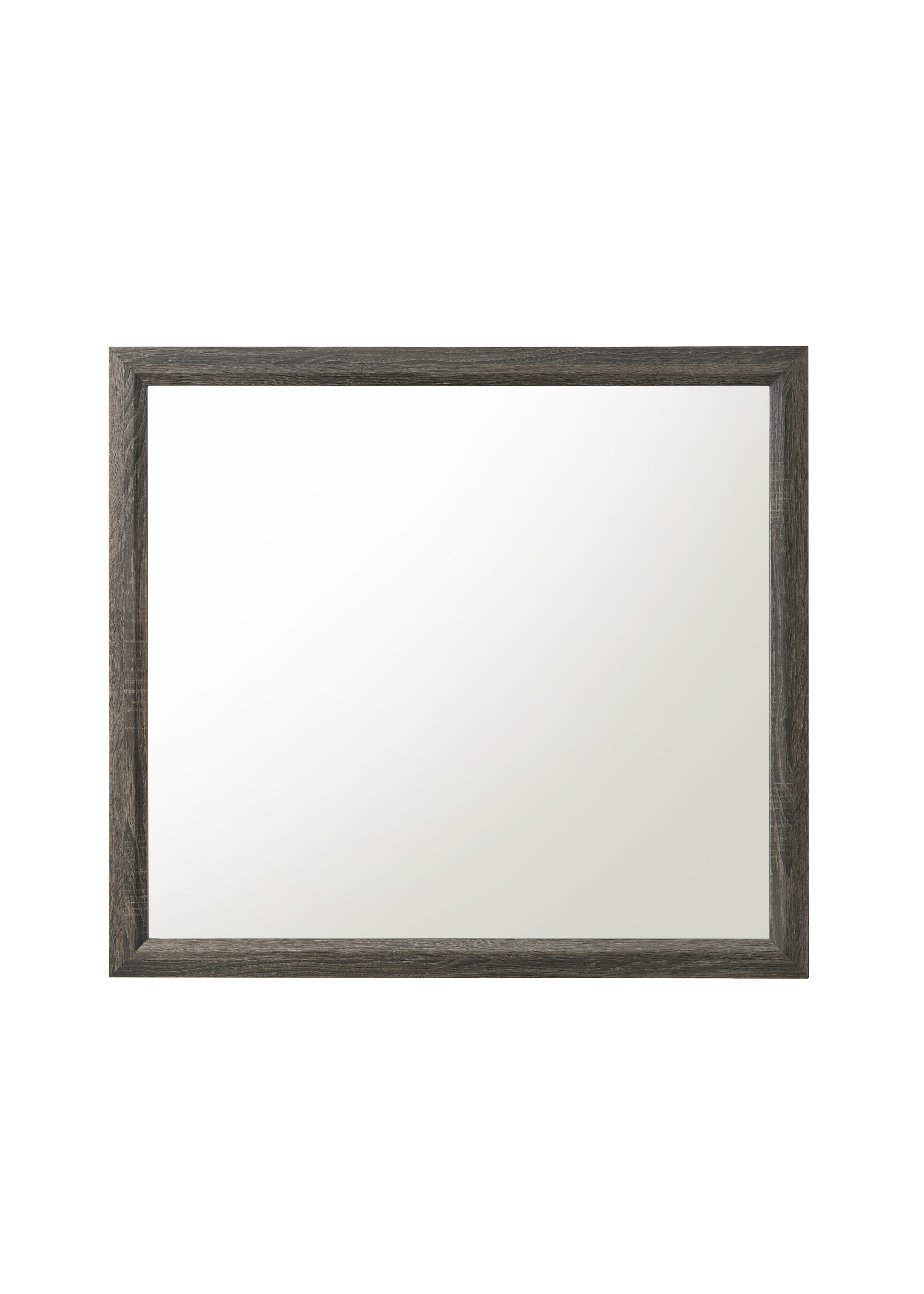 Valdemar Weathered Gray Mirror - Luxury Home Furniture (MI)