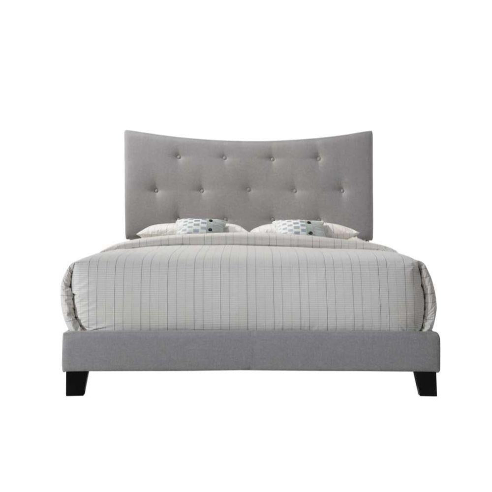 Venacha - Queen Bed - Gray, Dark - 85" - Luxury Home Furniture (MI)