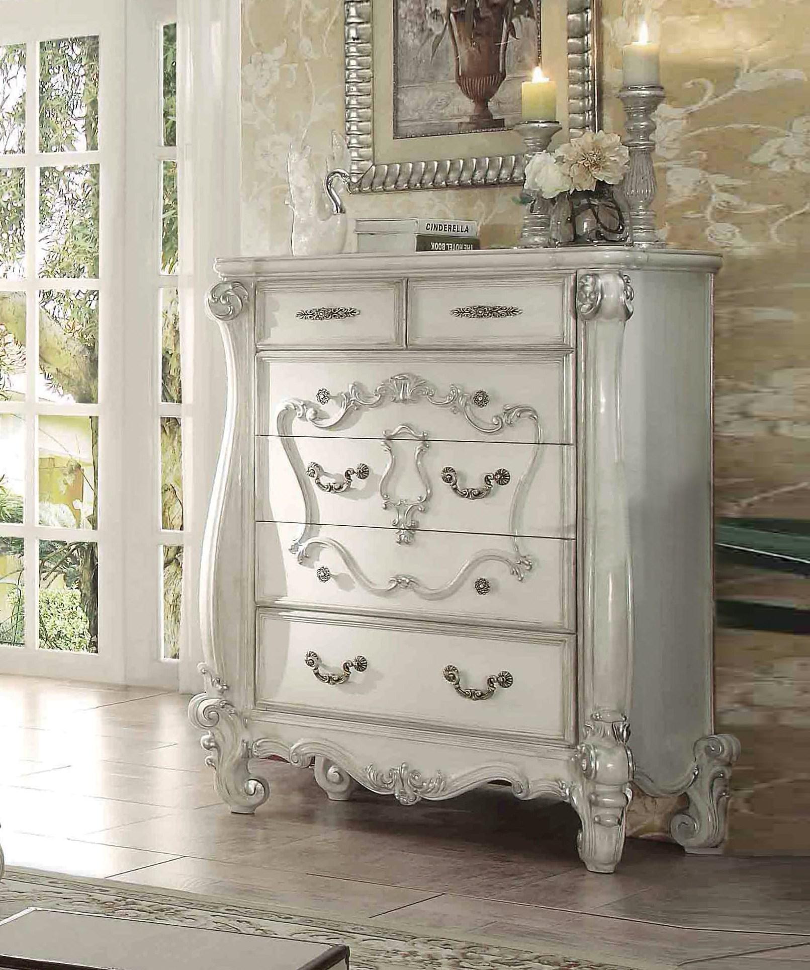 Versailles Bone White Chest - Luxury Home Furniture (MI)