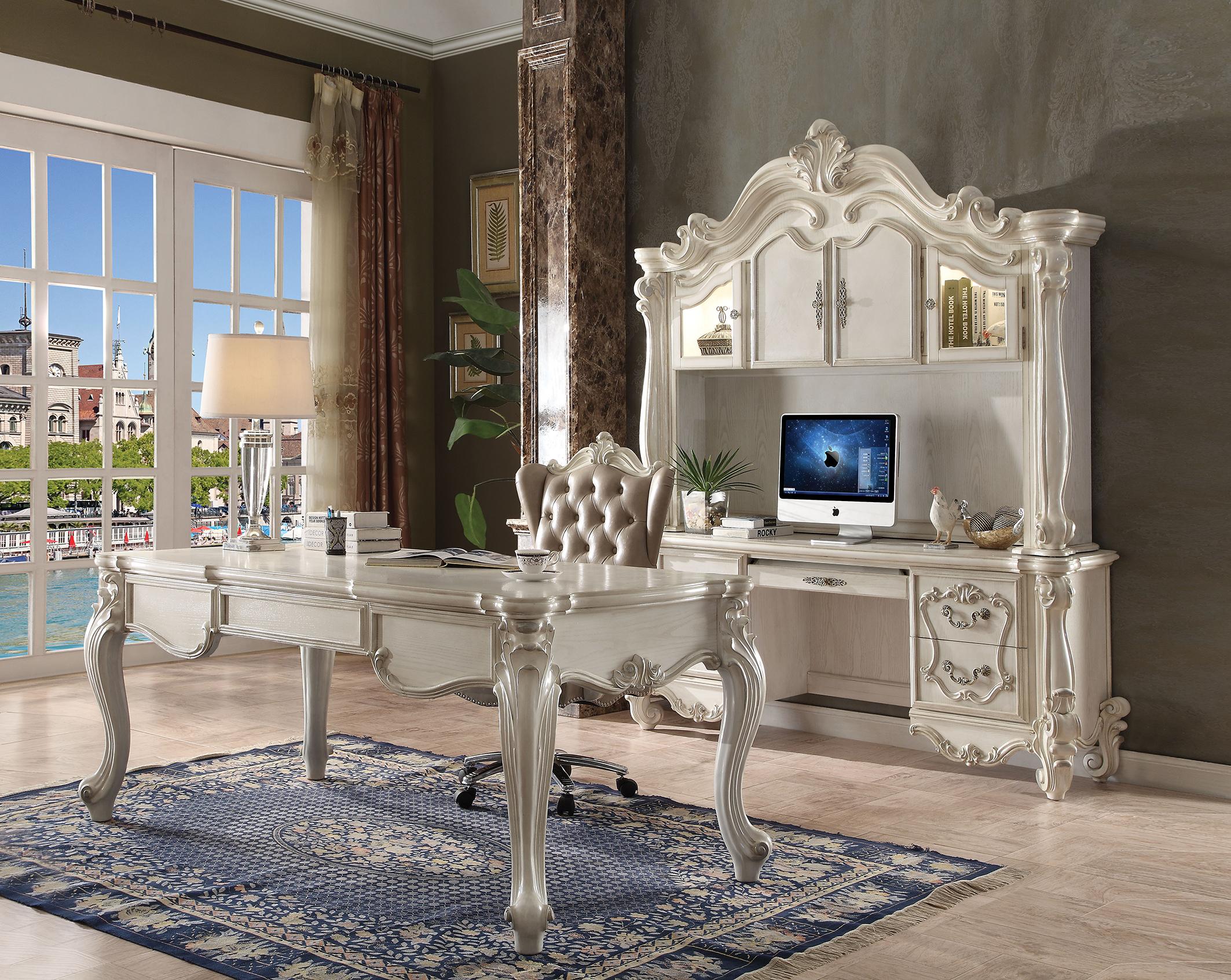 Versailles Bone White Desk - Luxury Home Furniture (MI)