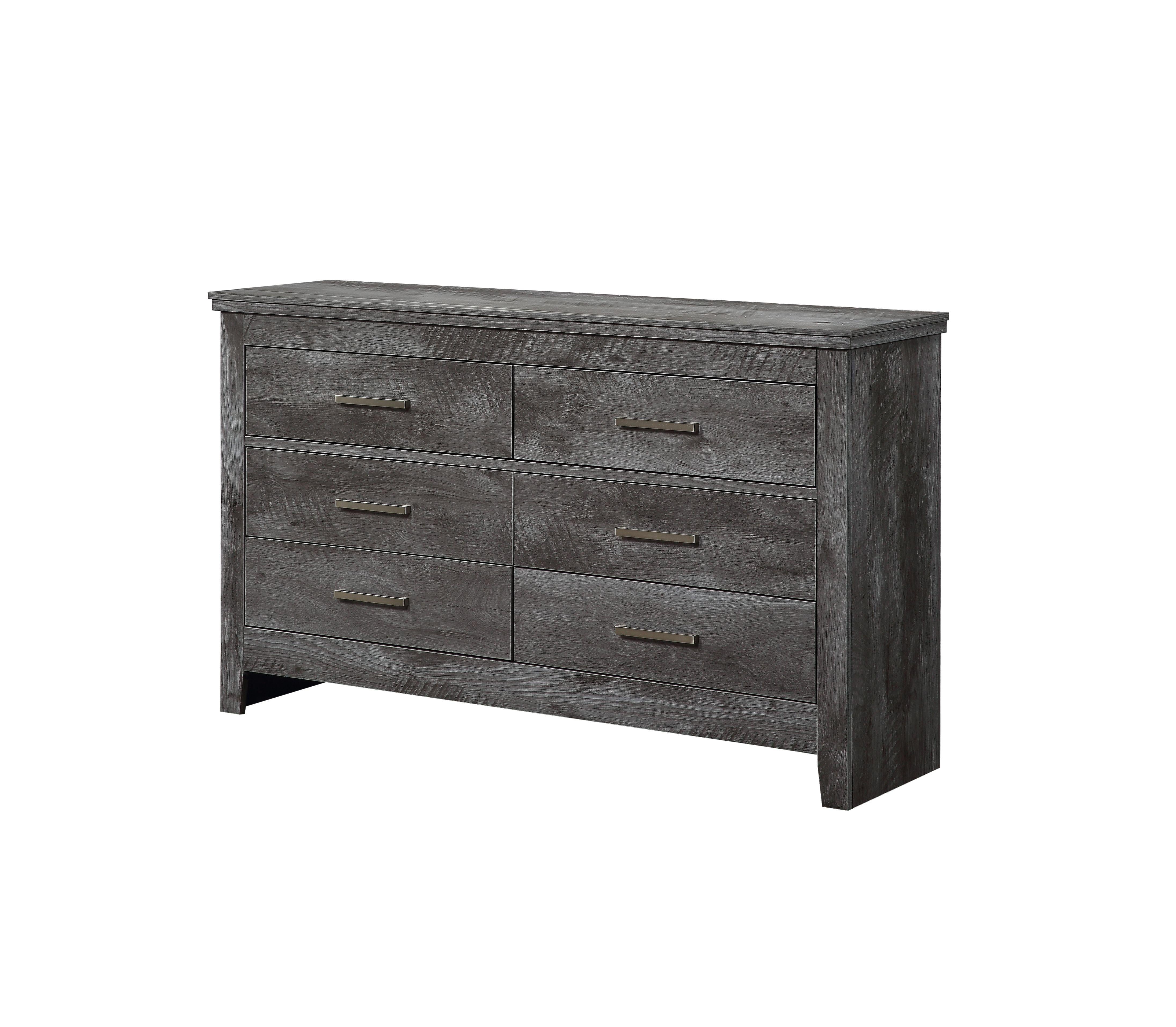Vidalia Rustic Gray Oak Dresser - Luxury Home Furniture (MI)