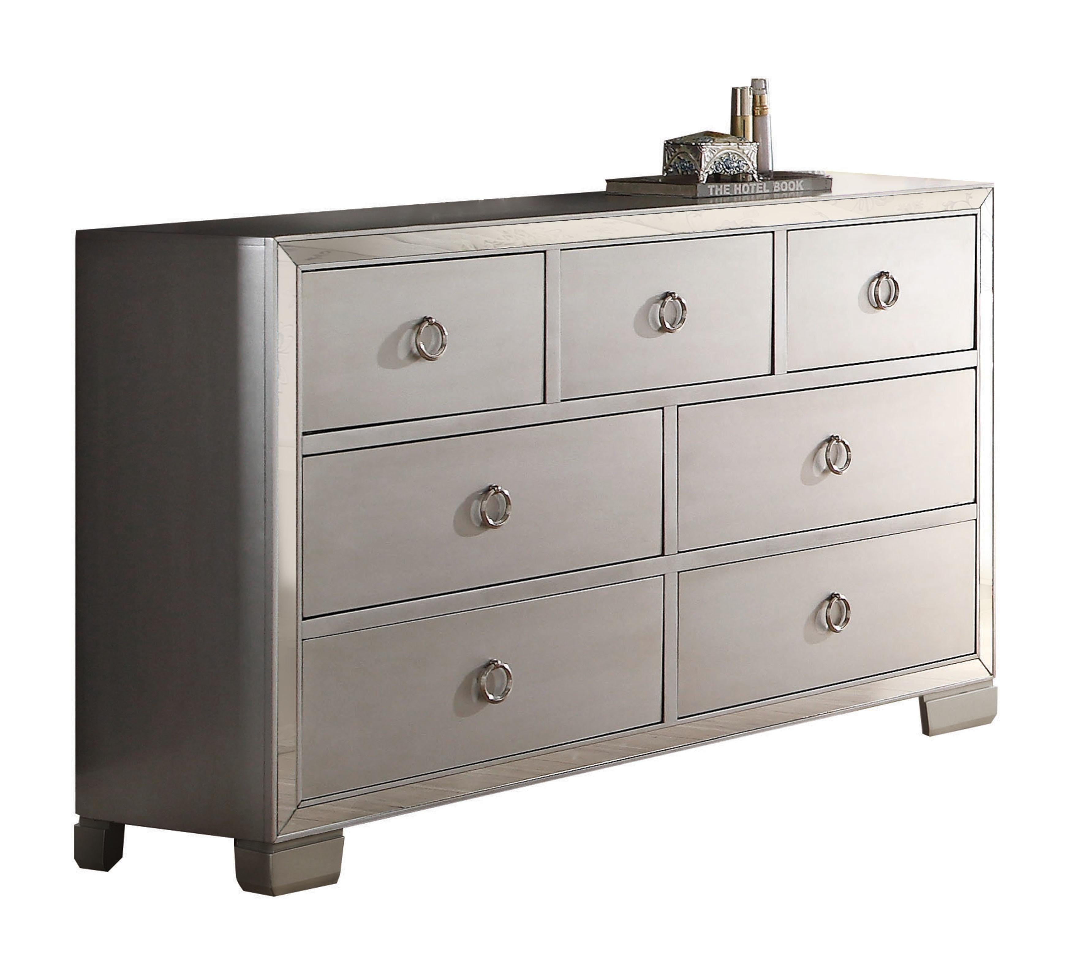 Voeville II Platinum Dresser - Luxury Home Furniture (MI)