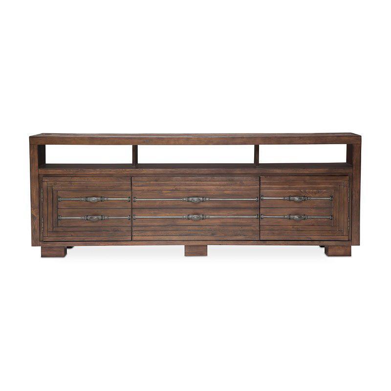 Carrollton TV Console in Rustic Ranch - Luxury Home Furniture (MI)