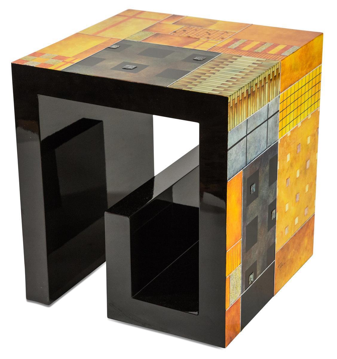 Furniture Illusions Square End Table - Luxury Home Furniture (MI)