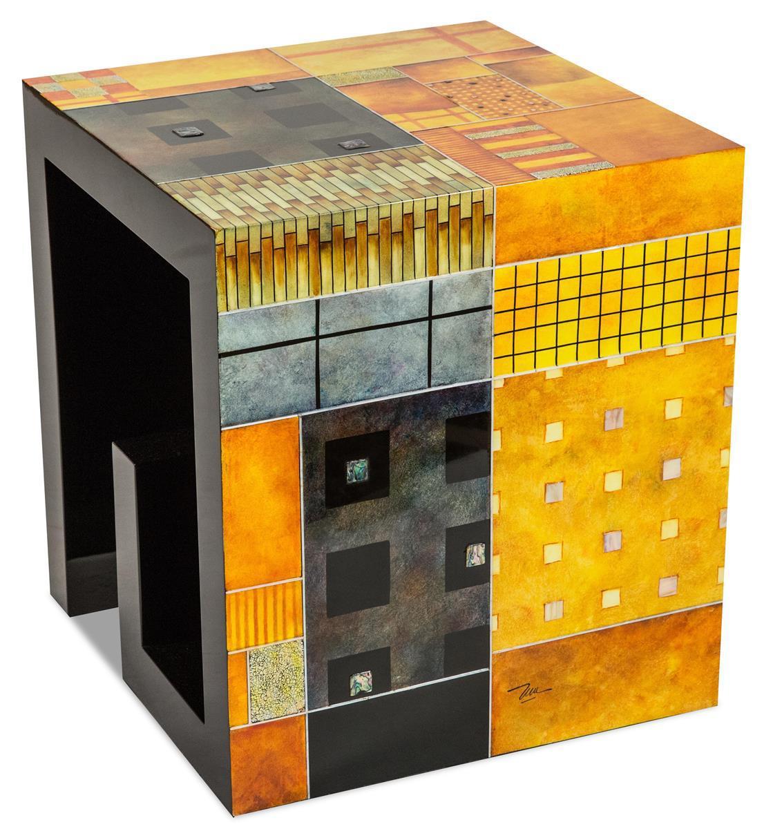Furniture Illusions Square End Table - Luxury Home Furniture (MI)