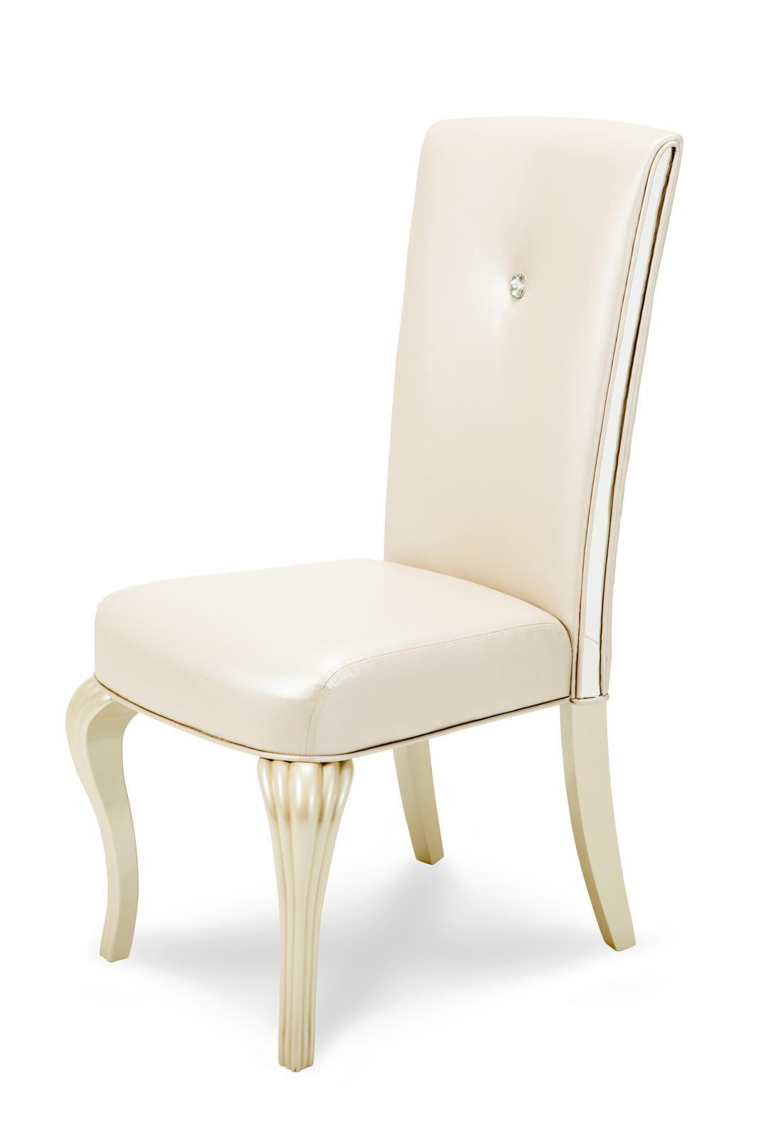 Hollywood Loft Side Chair in Frost (Set of 2) - Luxury Home Furniture (MI)