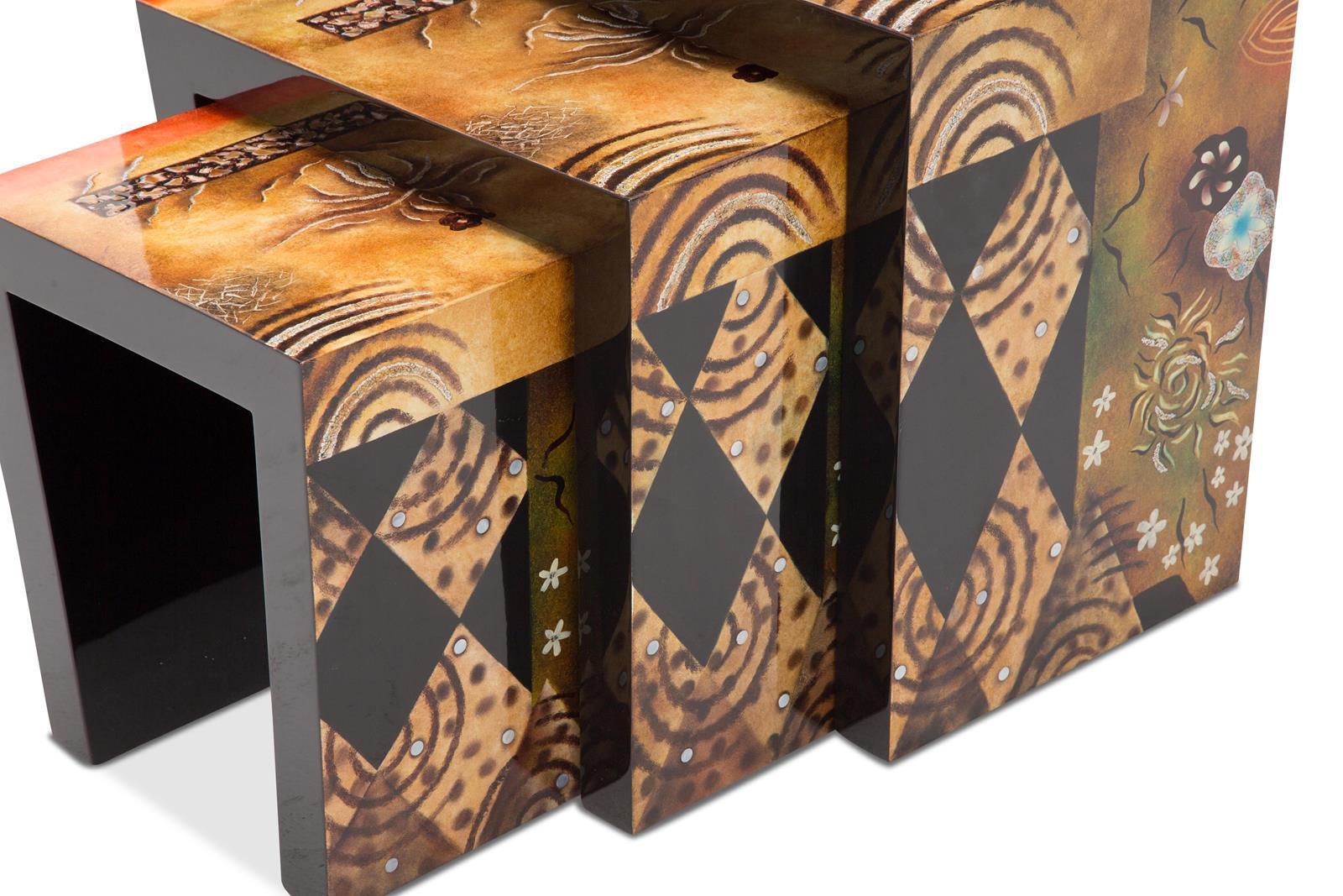 Illusions Nesting Tables - Luxury Home Furniture (MI)