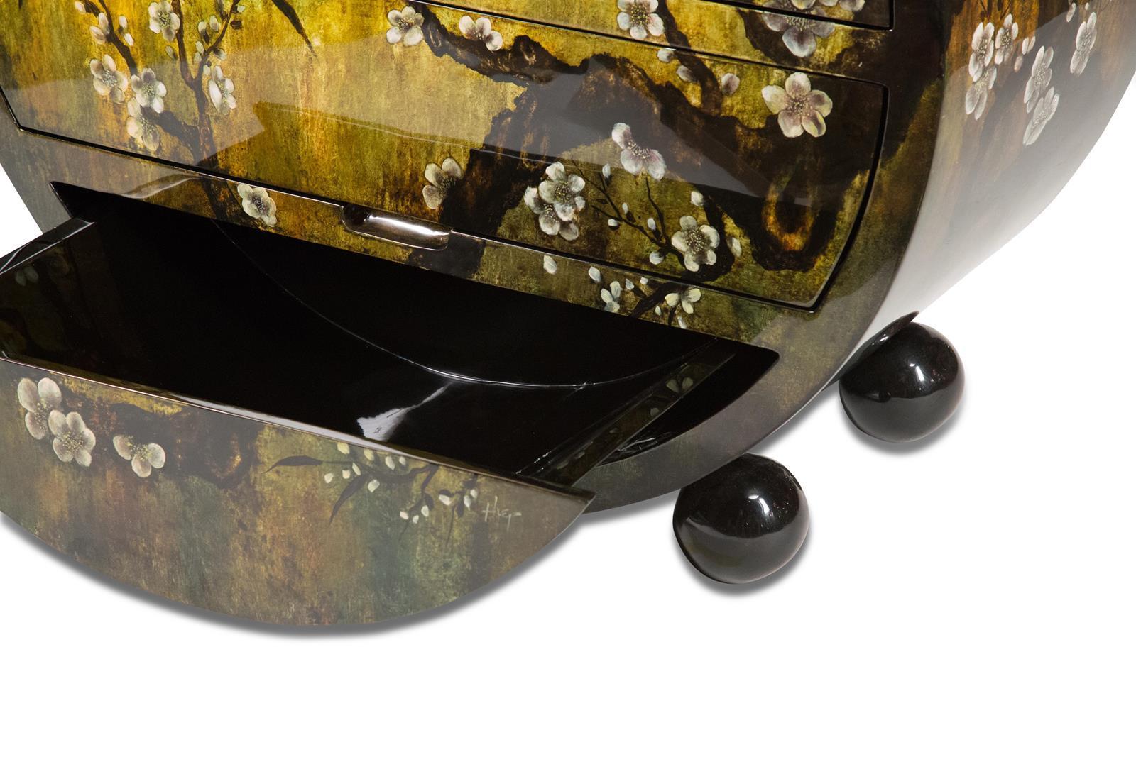 Illusions Round Chest - Luxury Home Furniture (MI)