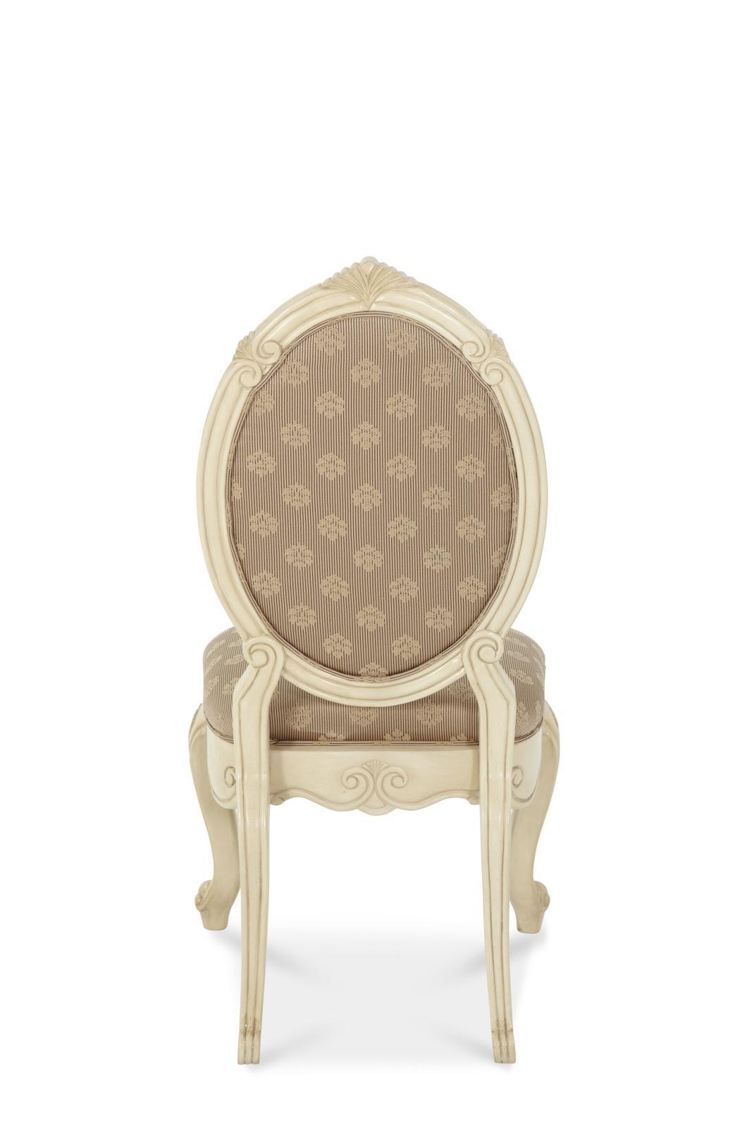 Lavelle Upholstered Side Chair in Blanc (Set of 2) - Luxury Home Furniture (MI)