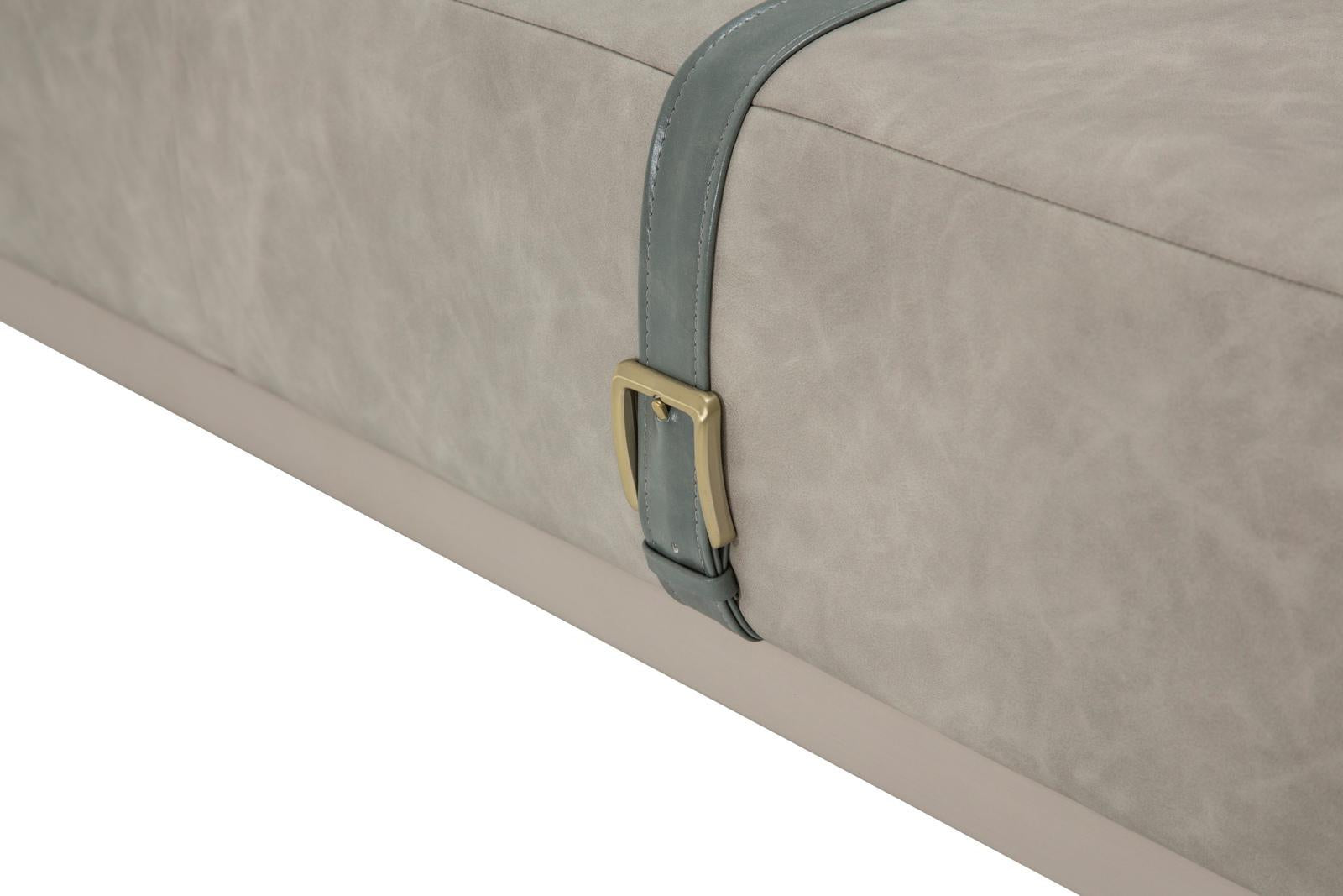 Menlo Station Rectangular Cocktail Ottoman in DoveGray - Luxury Home Furniture (MI)