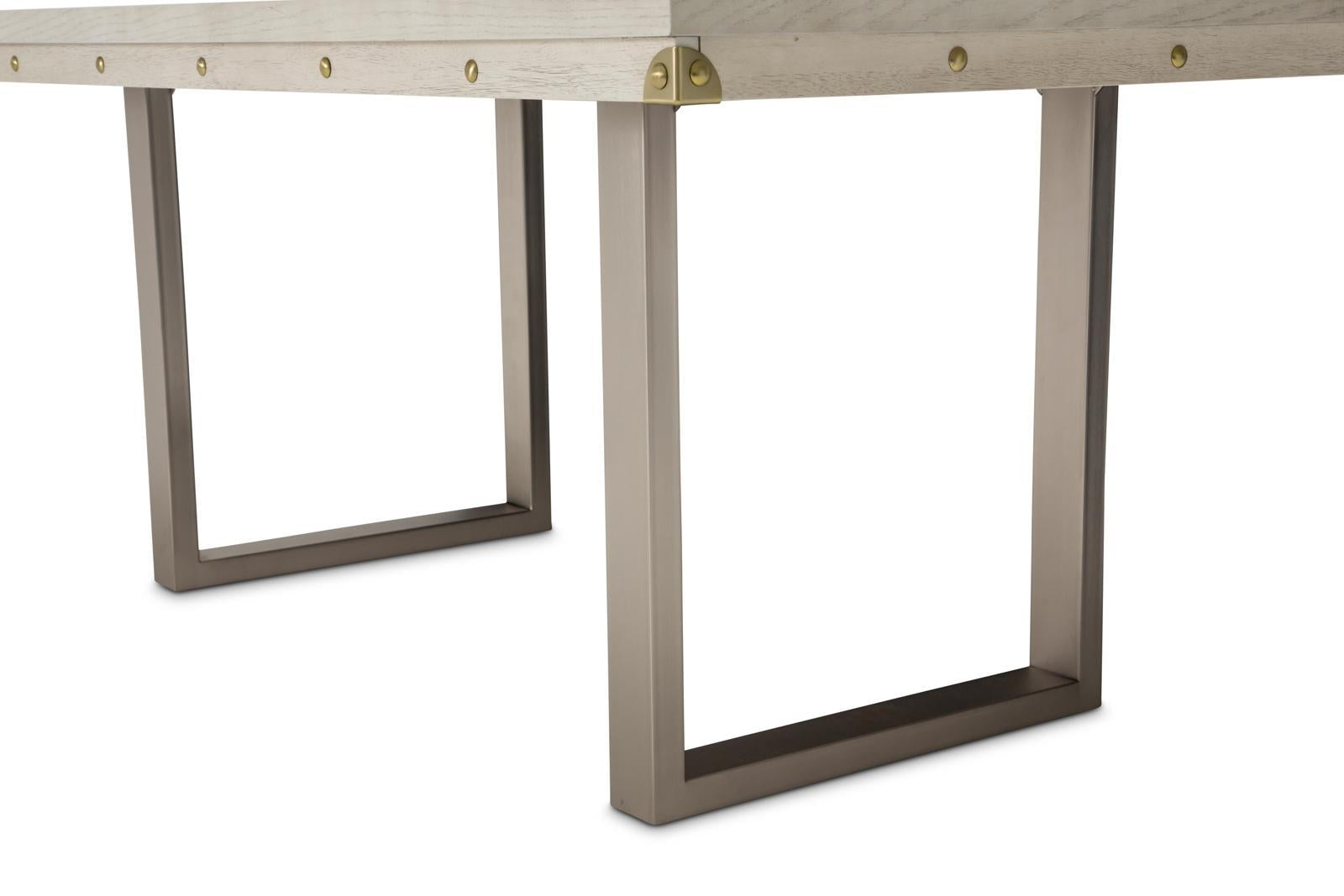 Menlo Station Rectangular Dining Table in Eucalyptus - Luxury Home Furniture (MI)