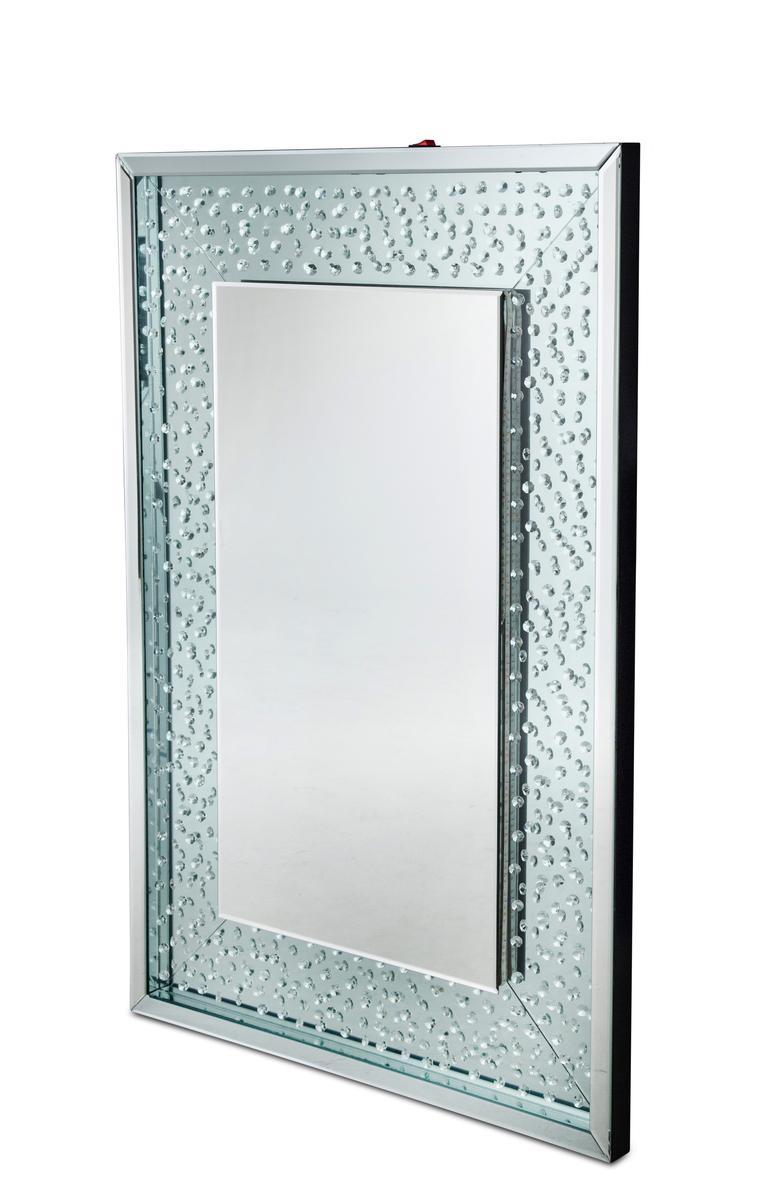 Montreal Rectangular Crystal Framed FS-MNTRL265 - Luxury Home Furniture (MI)