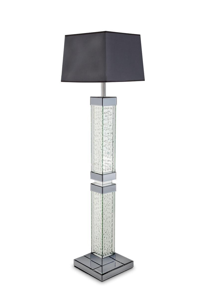 Montreal Slender Table Floor Lamp w/Crystal Accents - Luxury Home Furniture (MI)
