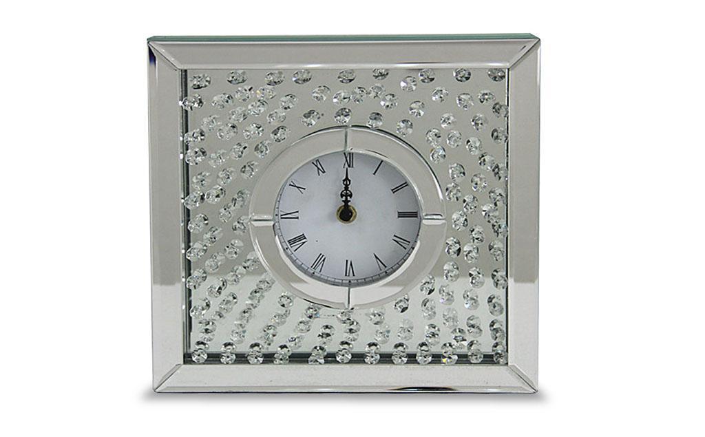 Montreal Table Clock w/Crystal Accents - Luxury Home Furniture (MI)