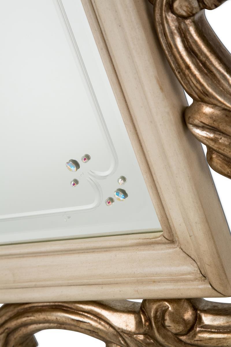 Platine de Royale Wall Mirror in Champagne - Luxury Home Furniture (MI)