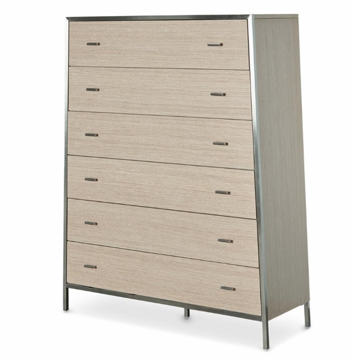 Silverlake Village Chest in Washed Oak - Luxury Home Furniture (MI)