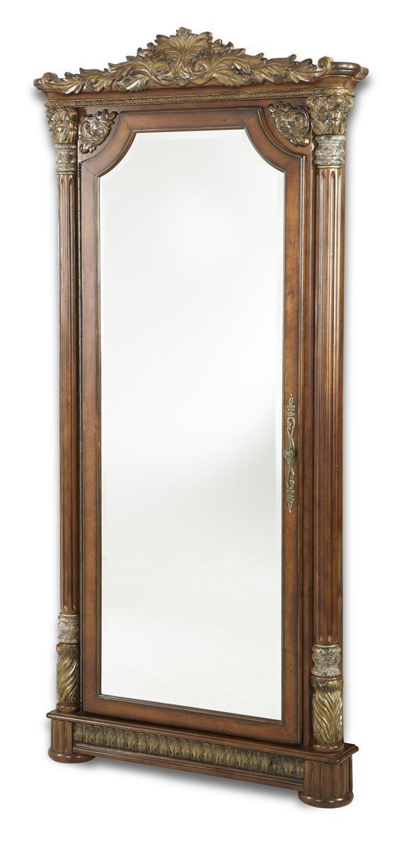 Villa Valencia Accent Wall Mirror in Chestnut - Luxury Home Furniture (MI)