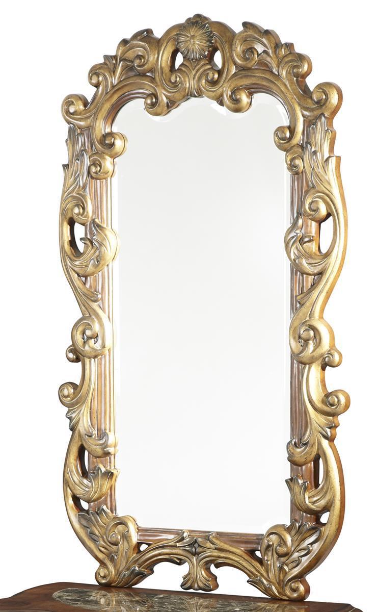 Villa Valencia Decorative Mirror in Chestnut - Luxury Home Furniture (MI)
