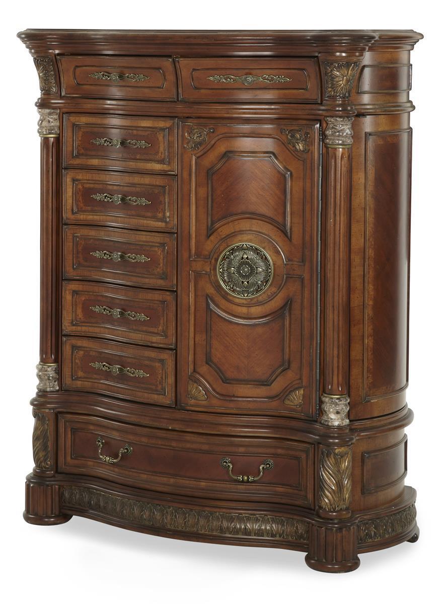 Villa Valencia Gentleman's Chest in Chestnut - Luxury Home Furniture (MI)
