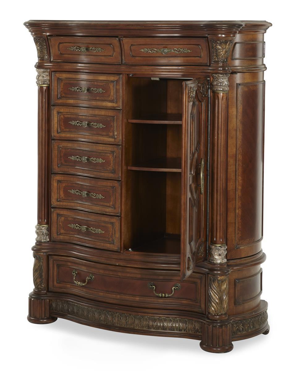 Villa Valencia Gentleman's Chest in Chestnut - Luxury Home Furniture (MI)