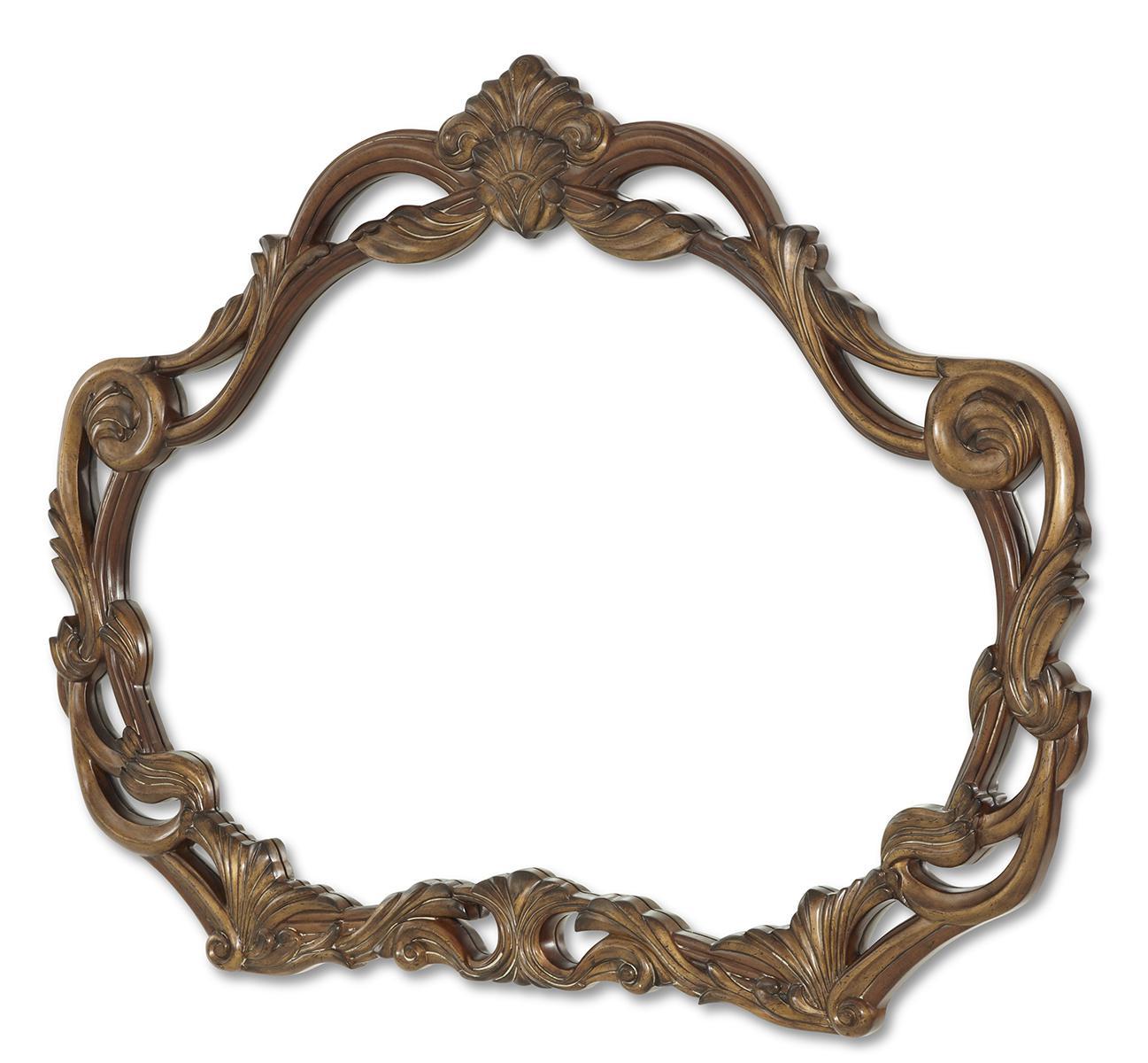 Villa Valencia Sideboard MIrrror in Classic Chestnut - Luxury Home Furniture (MI)