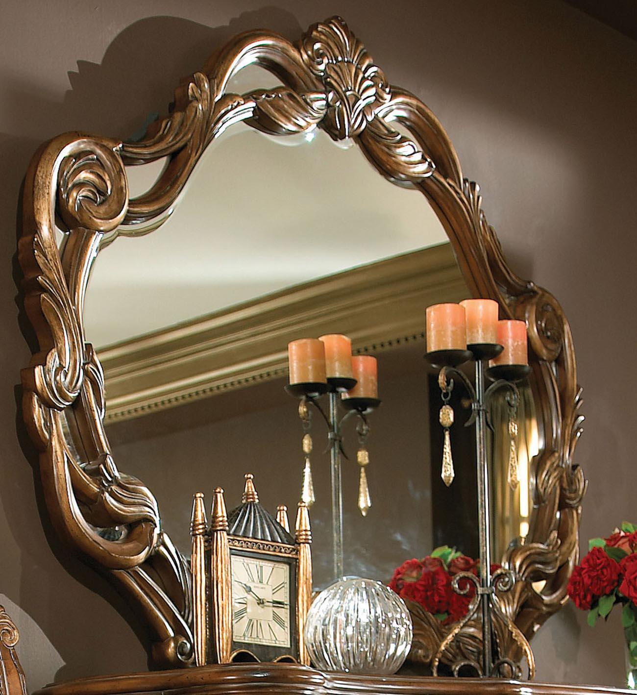 Villa Valencia Sideboard MIrrror in Classic Chestnut - Luxury Home Furniture (MI)