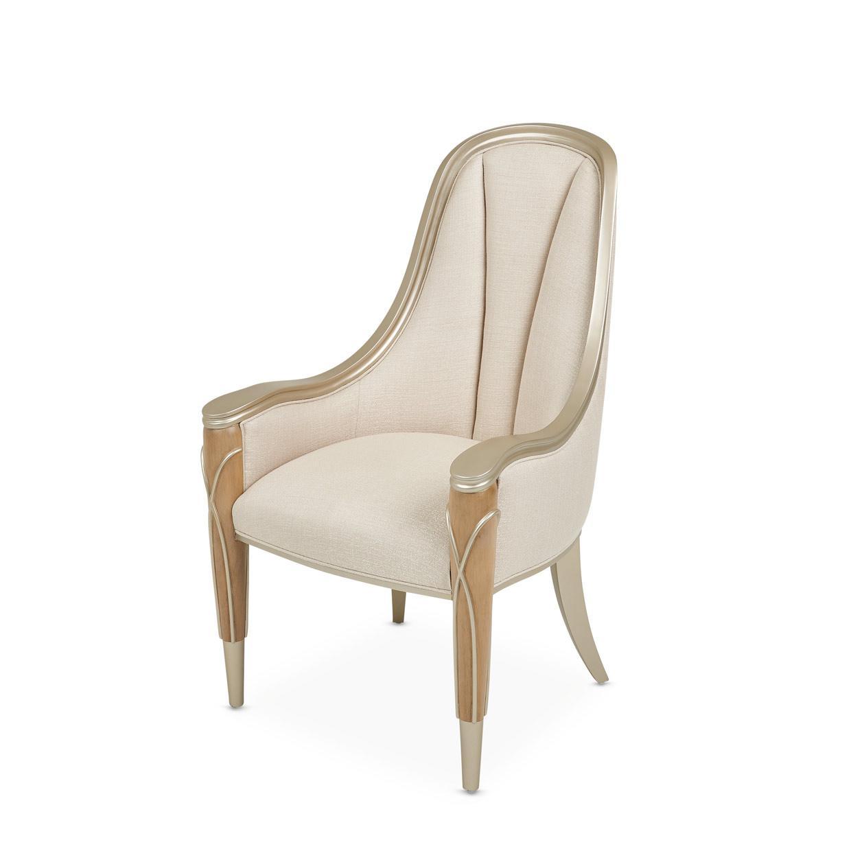 Villa Cherie Arm Chair in Caramel - Luxury Home Furniture (MI)