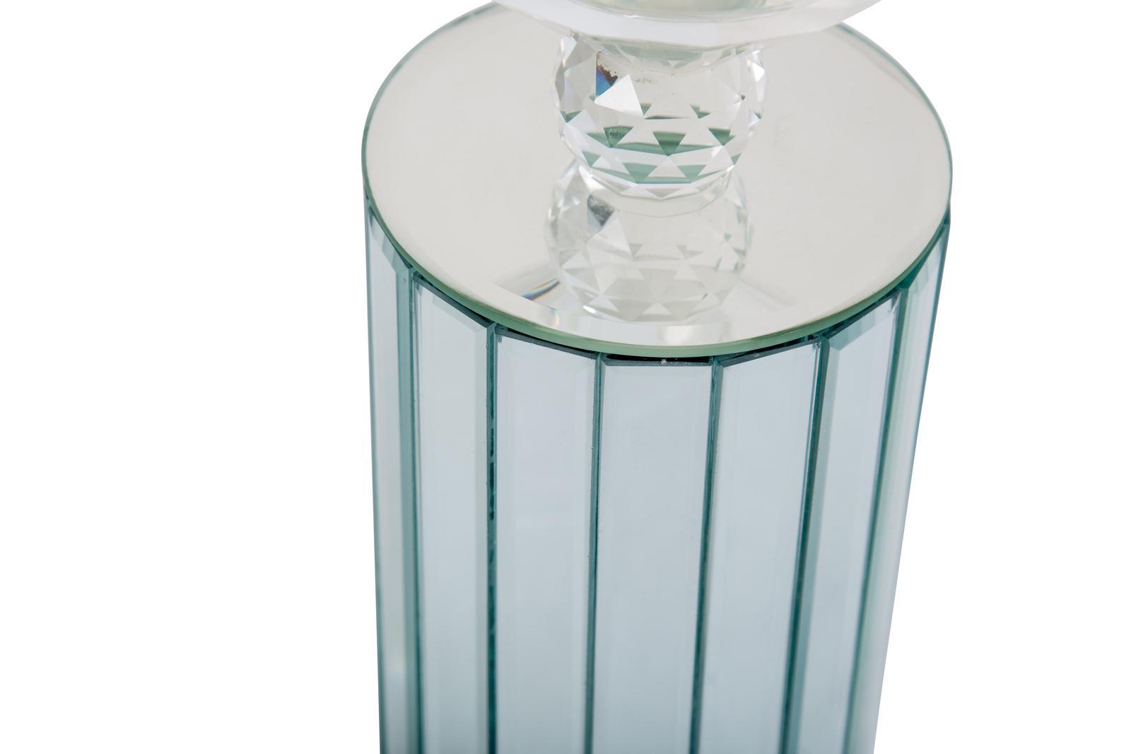 Montreal Barrel Mirrored Candle Holder, (6/pack) - Luxury Home Furniture (MI)