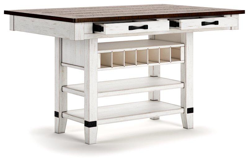 Valebeck Counter Height Dining Table - Luxury Home Furniture (MI)